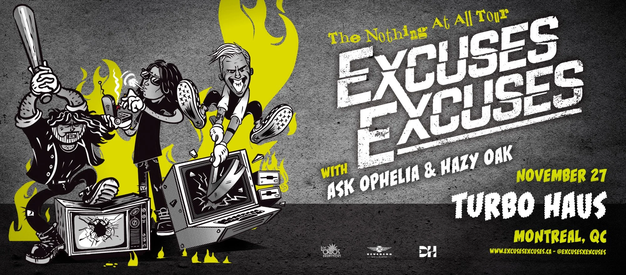 Excuses Excuses + Ask Ophelia + Hazy Oak