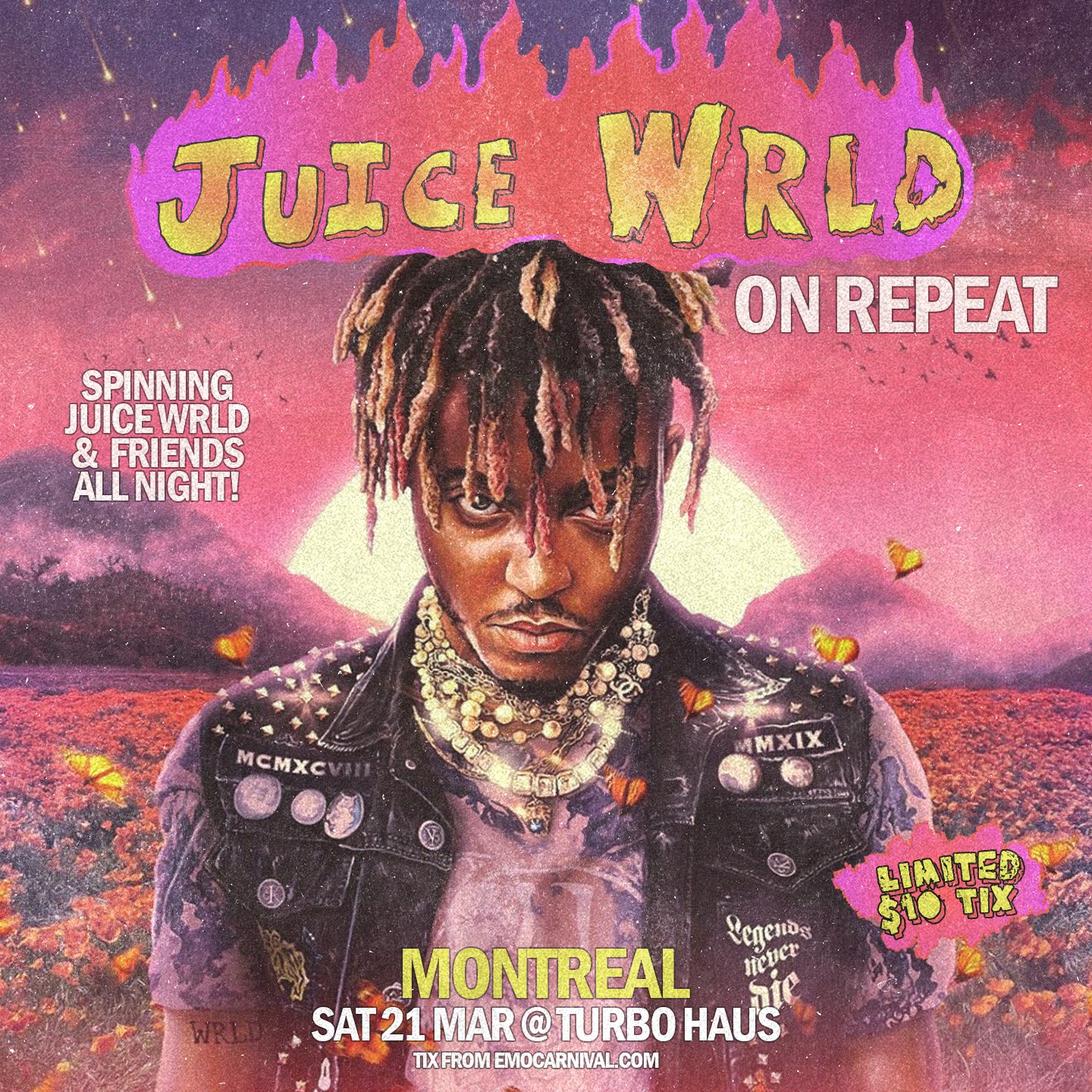 Emo Carnival presents: JUICE WRLD ON REPEAT