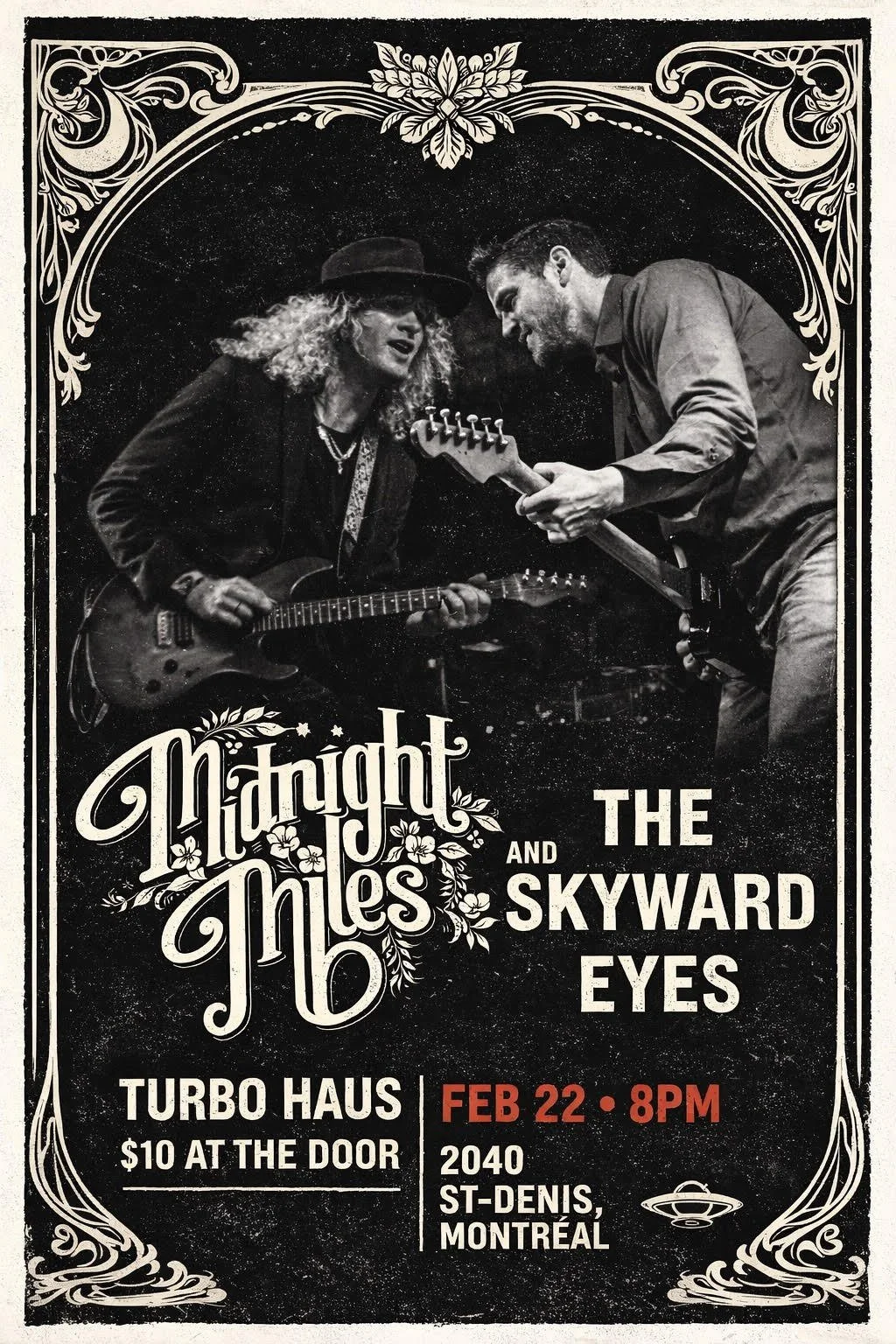 MIDNIGHT MILES + THE SKYWARD EYES
