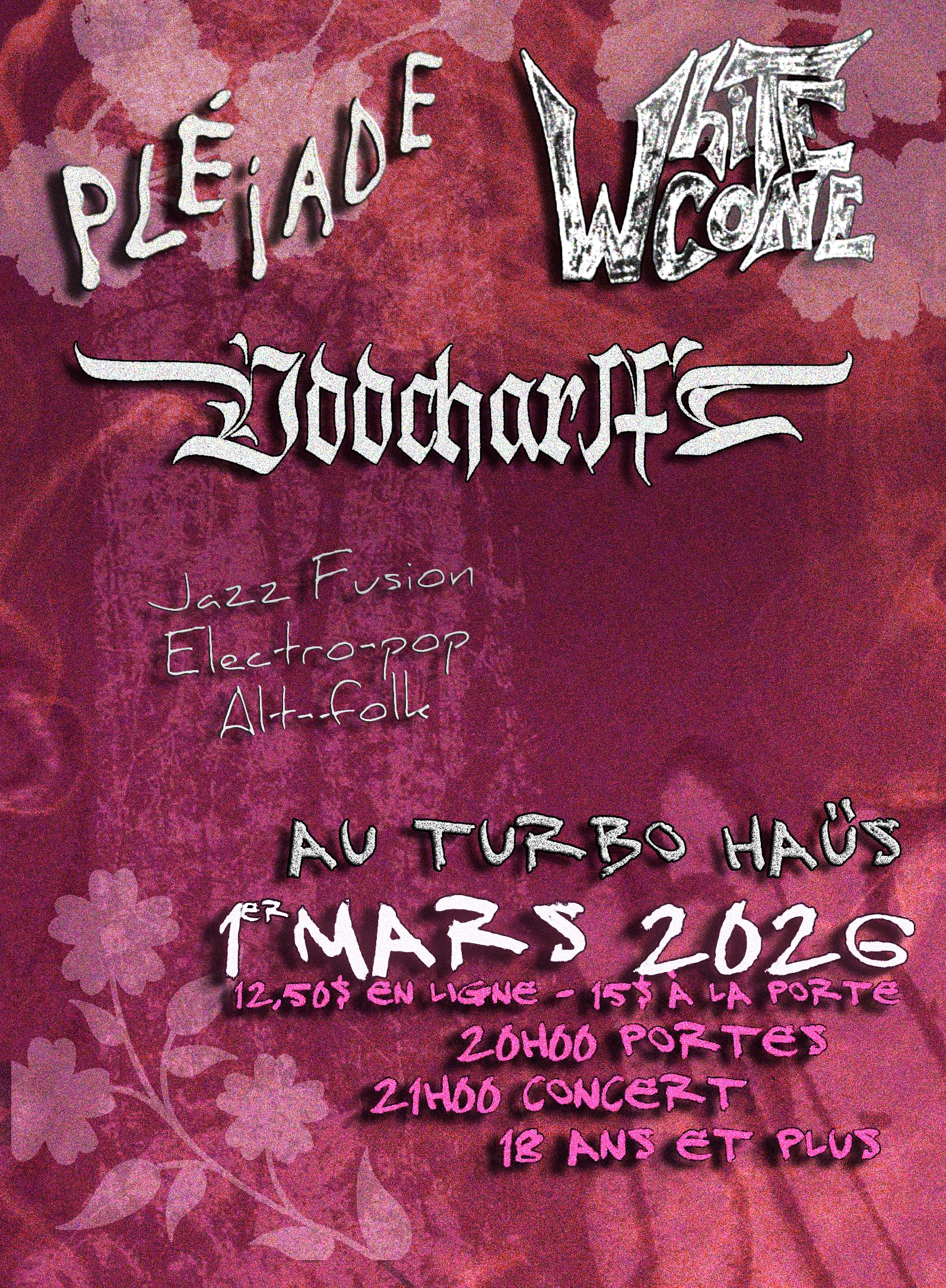 Pléiade + White Cone + Oddcharm 