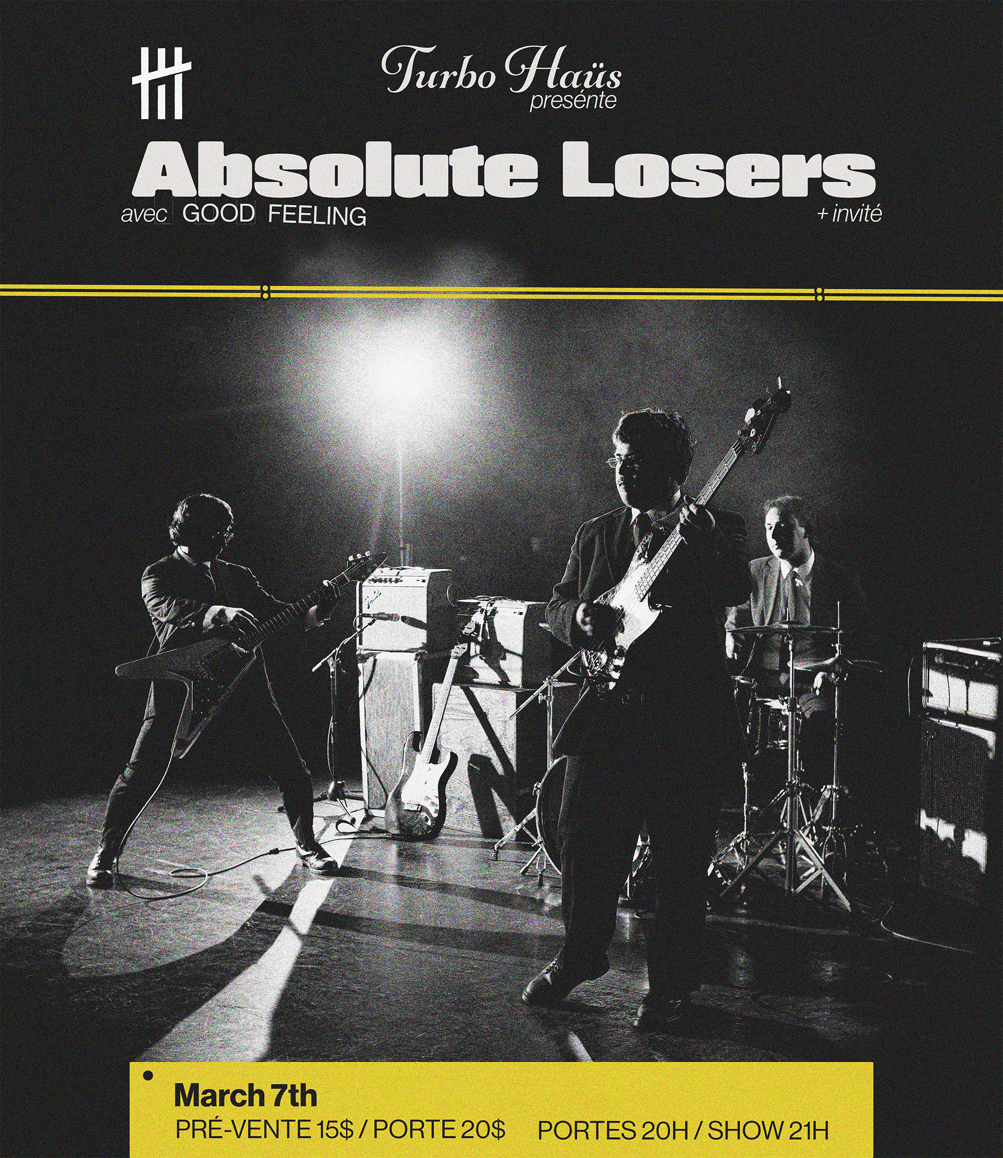 Turbo Presents: Absolute Losers + Good Feeling + Private Lives
