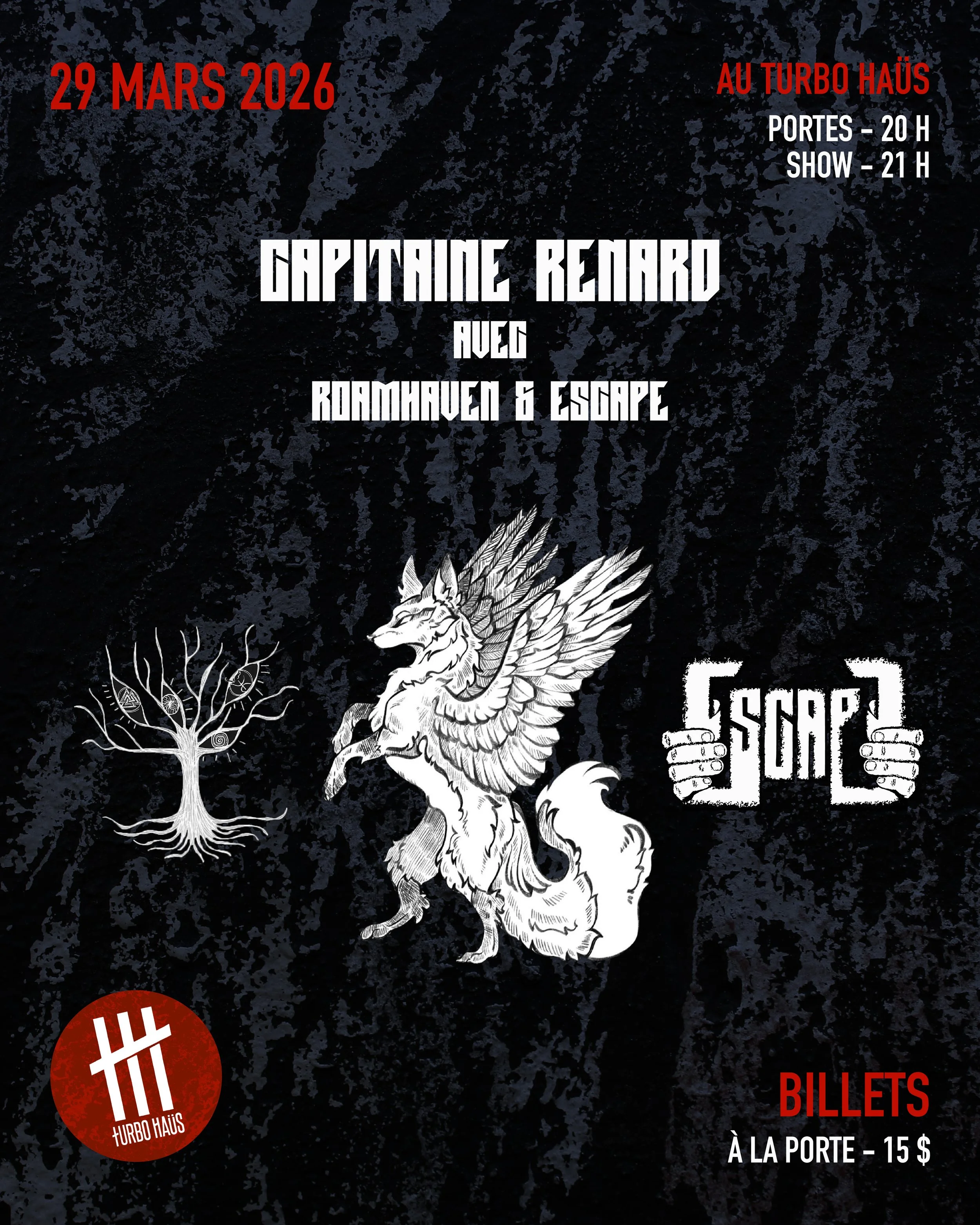 Capitaine Renard + Roamhaven + Escape