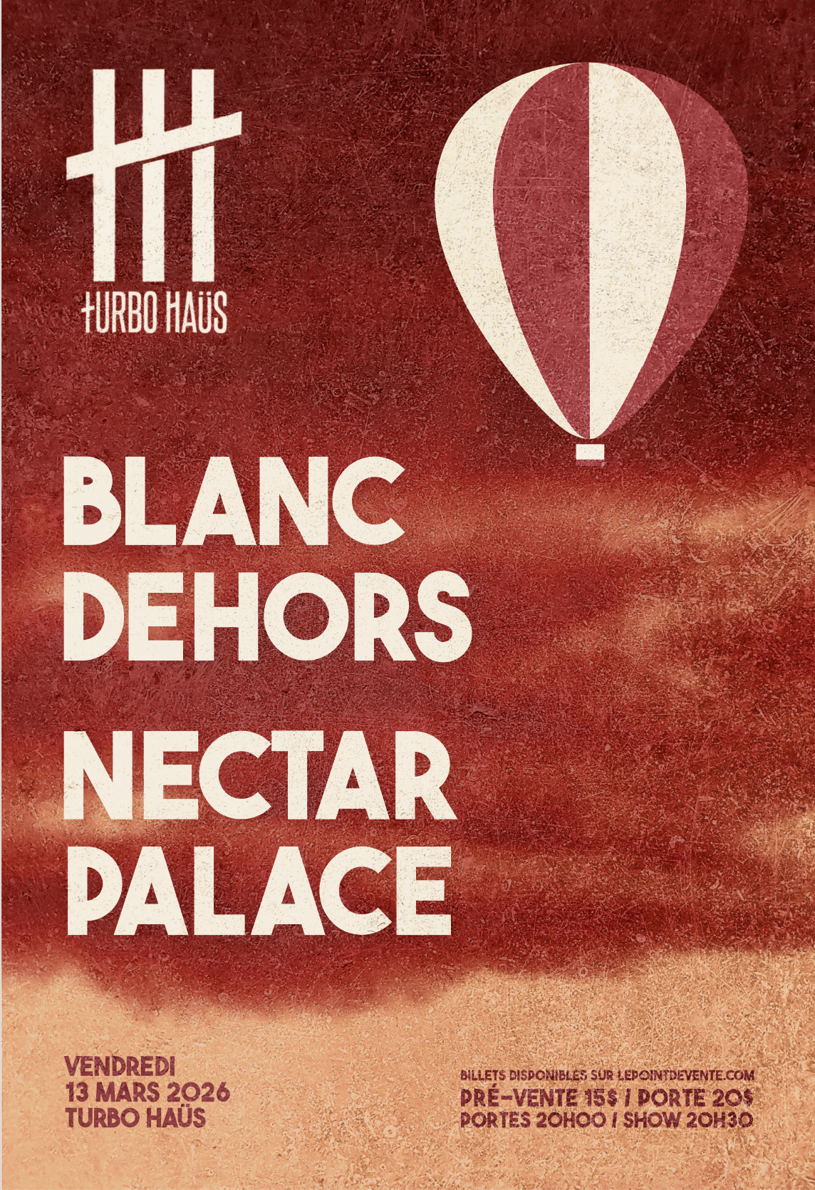 BLANC DEHORS + NECTAR PALACE