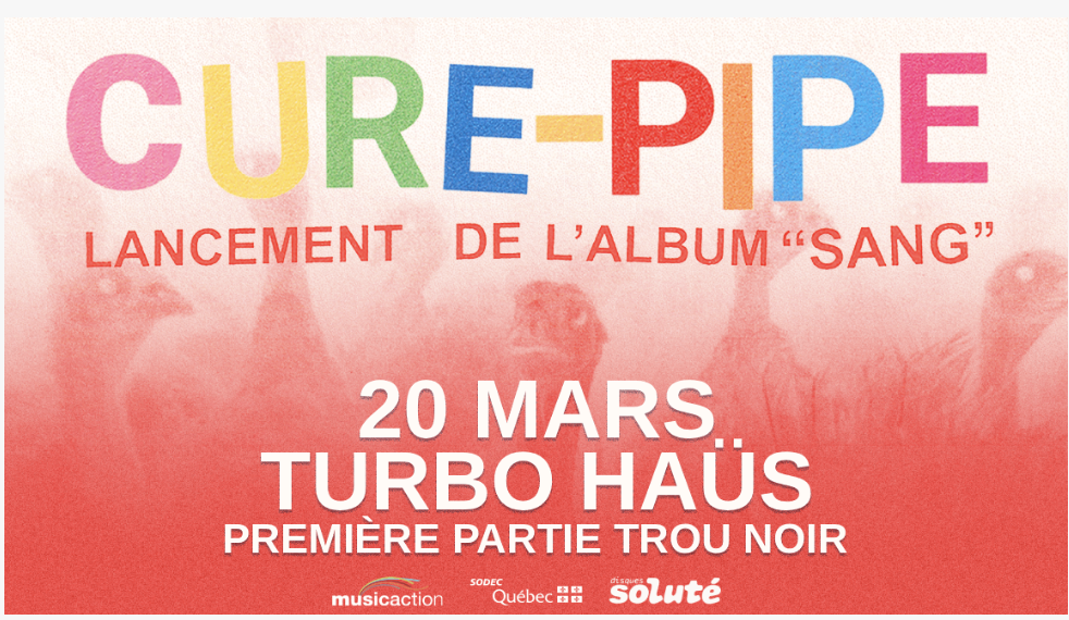 CURE-PIPE - Lancement Album “ Sang”