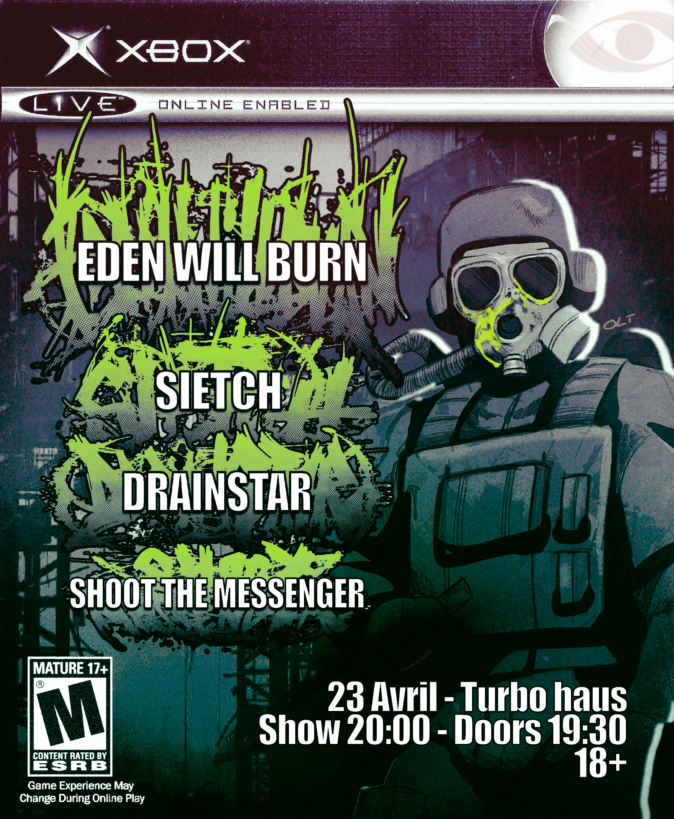 Eden Will Burn + Sietch + Drainstar + Shoot the Messenger