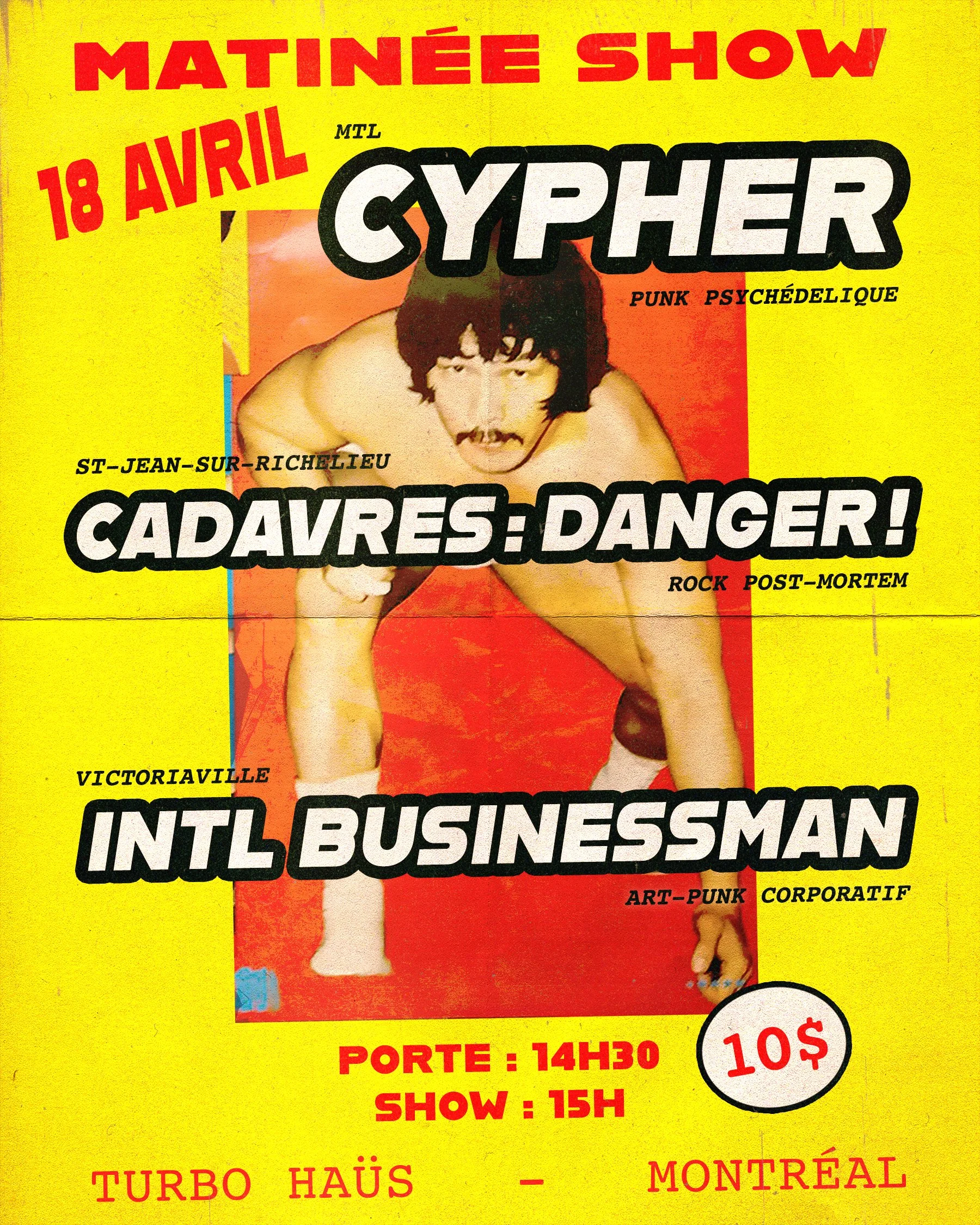 Cypher + Cadavres:Danger! + INTL Businessman