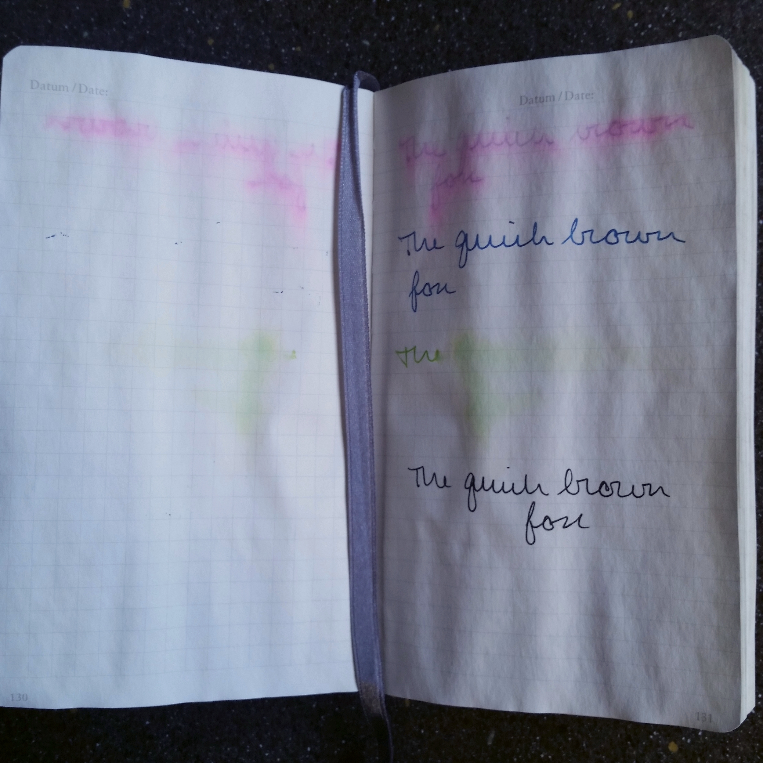After (this page had a miraculous air bubble that spared a single word of G2 writing)