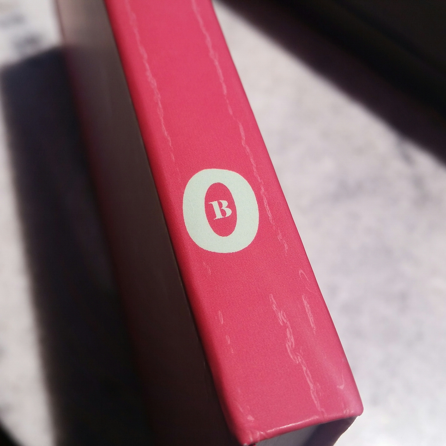 I really enjoy minimal branding on products, and it's nice to have it color coordinated with my design.