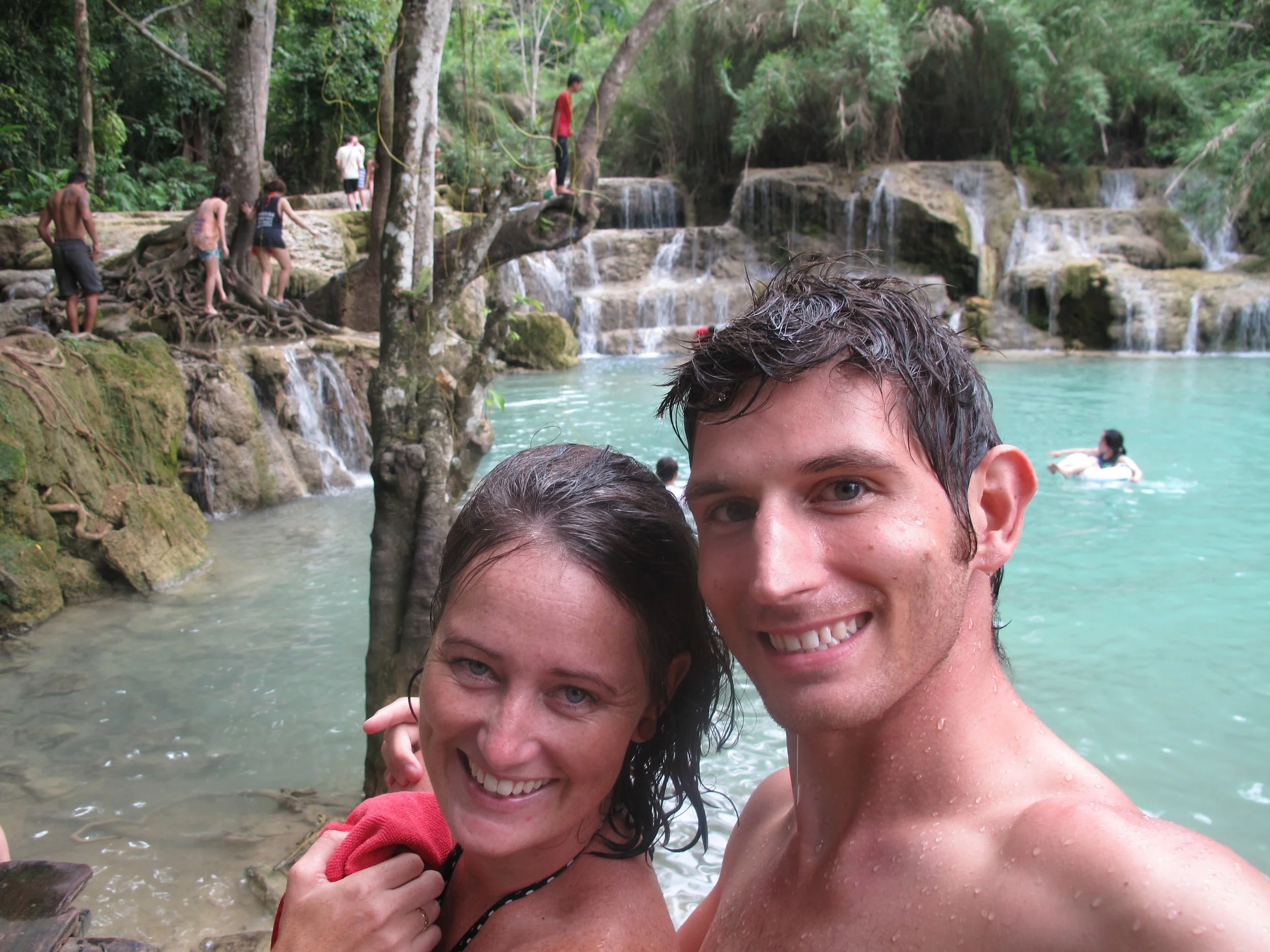 Luang Prabang, Laos, selfie, logistics, long term travel