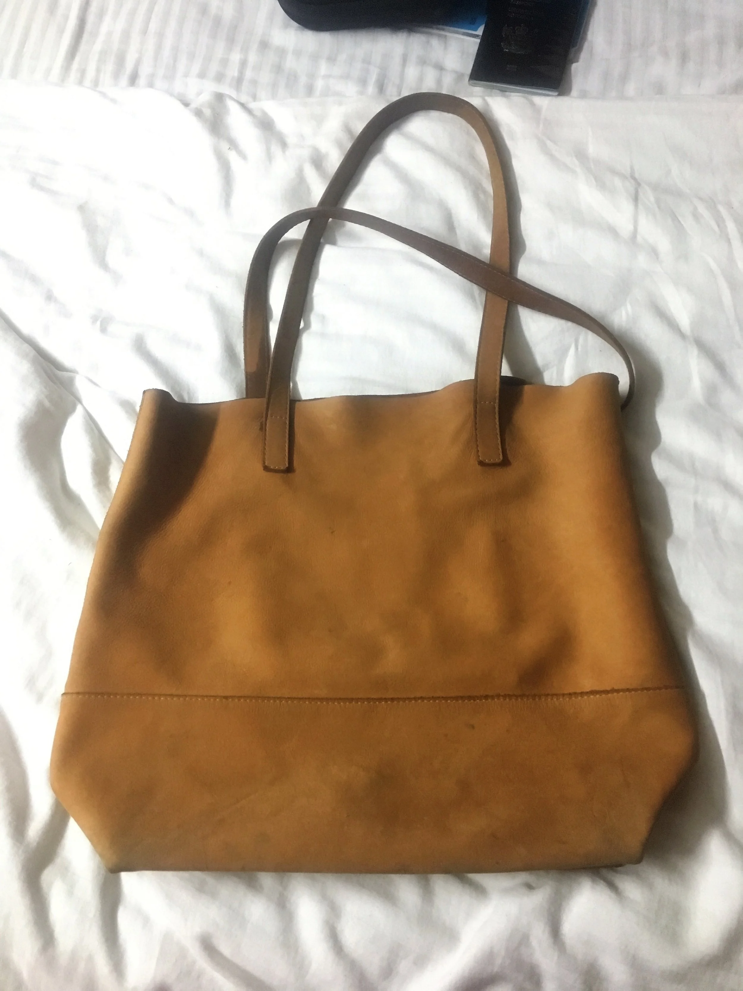 My beloved handbag with nothing in it