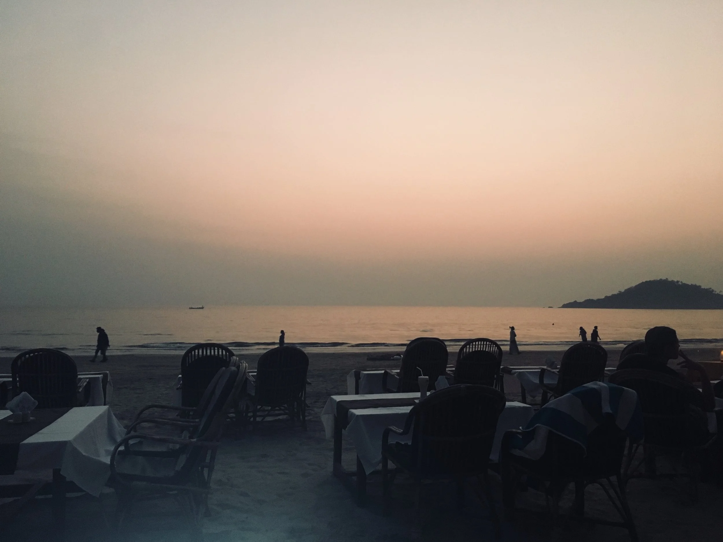 Classic Goan sunset