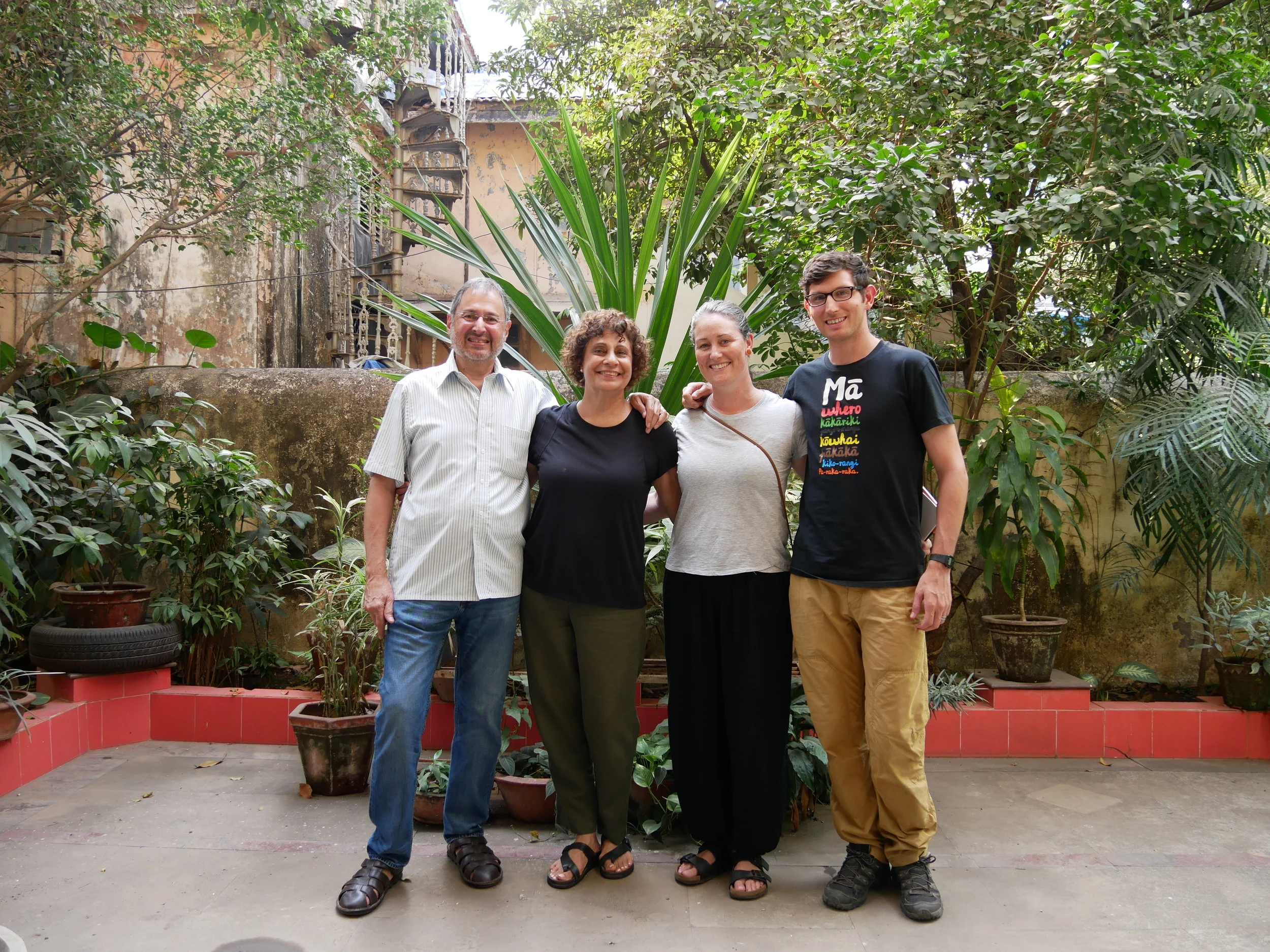 And saying goodbye to the wonderful Delna and Kersey