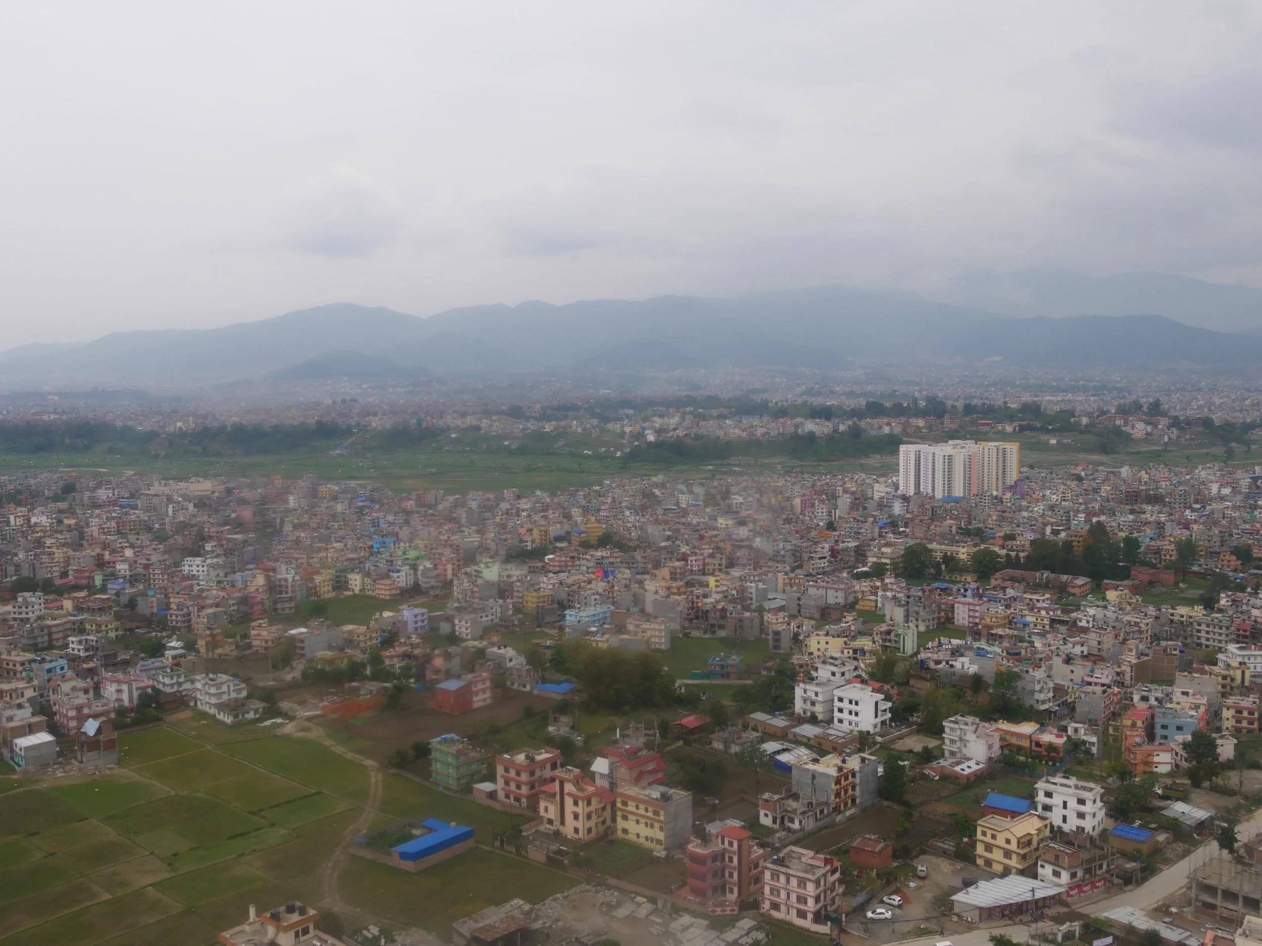 Kathmandu helicopter views