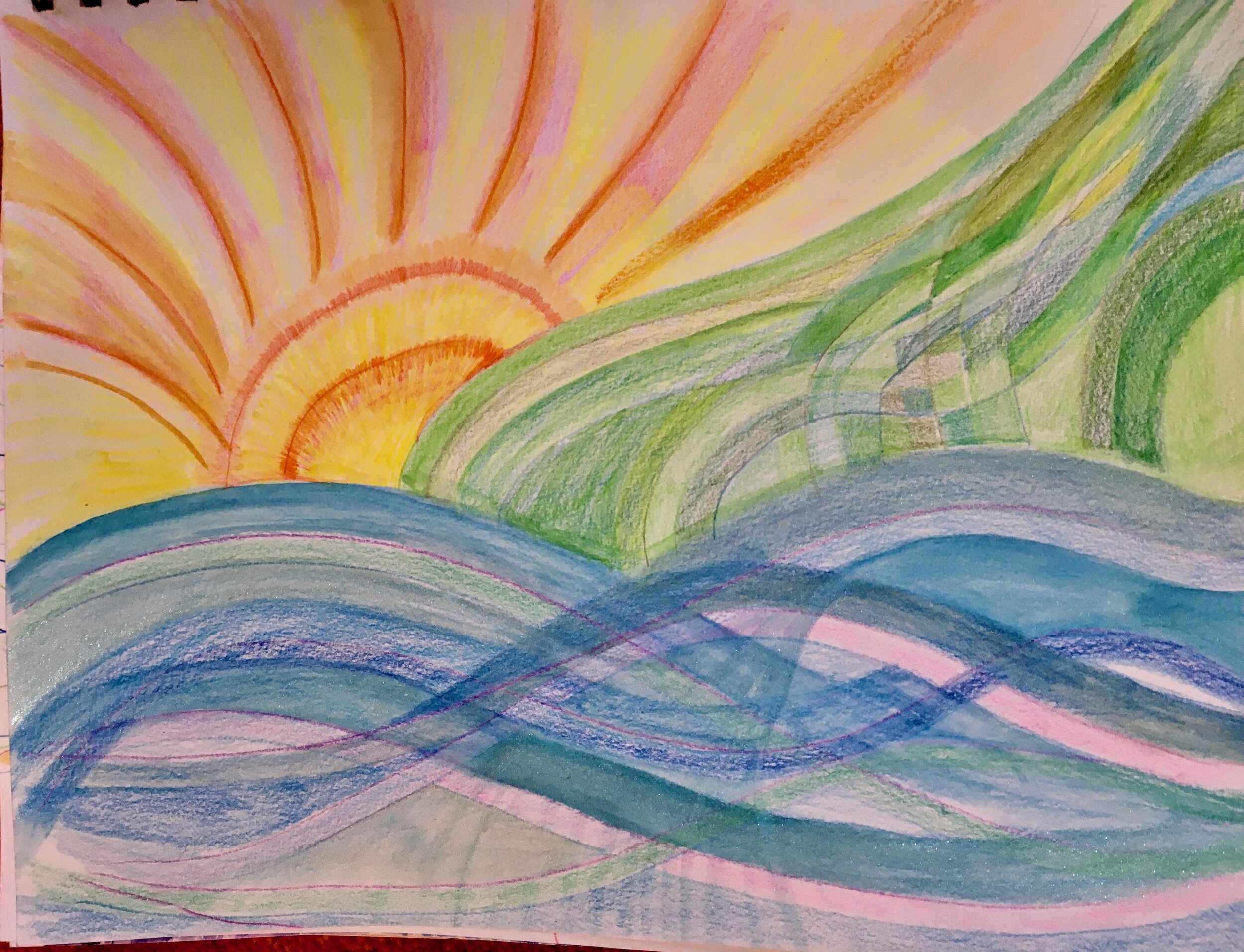 Water Cycle part 1 of a series of poems based on the Elements