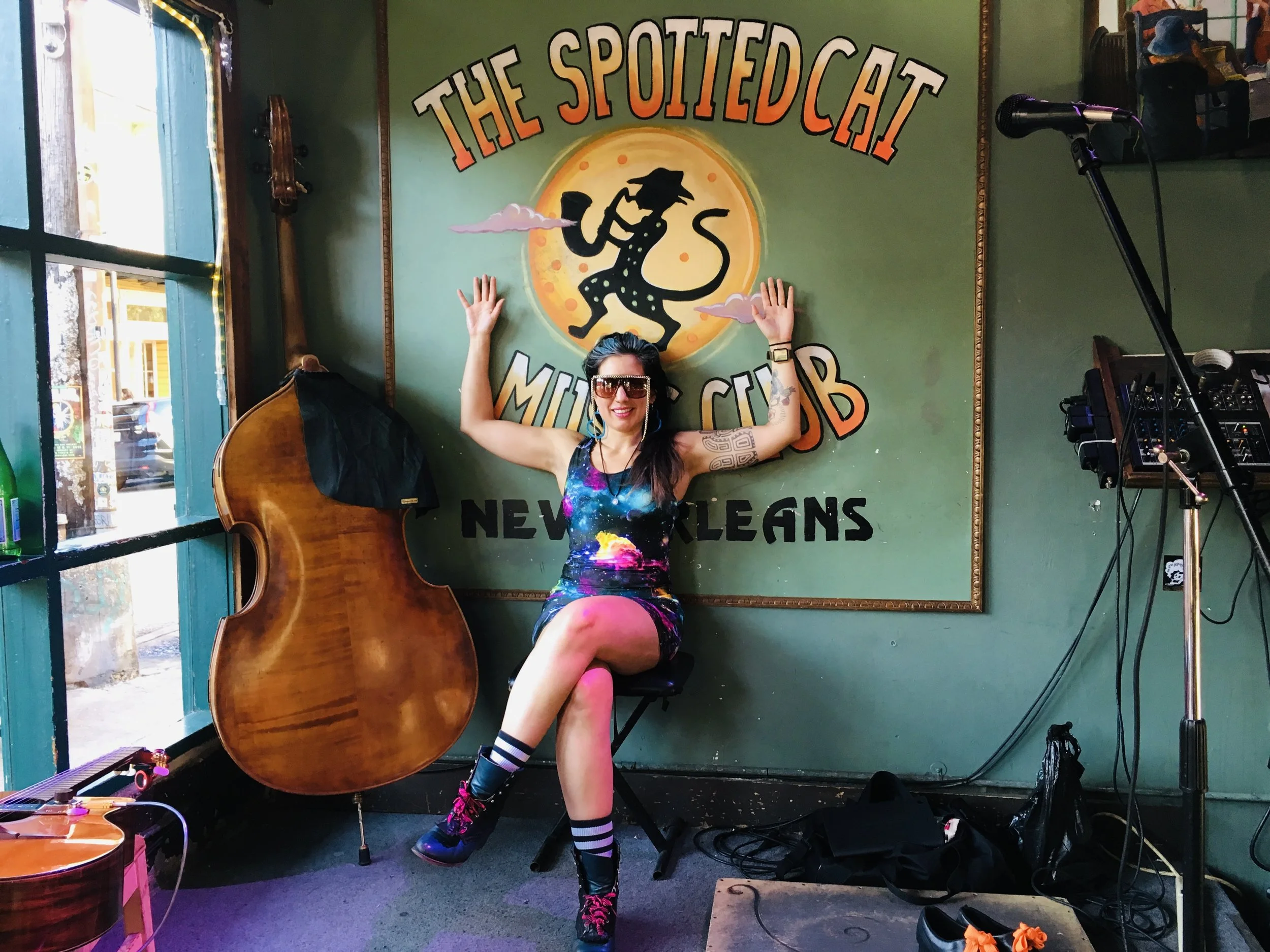 Jenavieve Cook  @Spotted Cat    