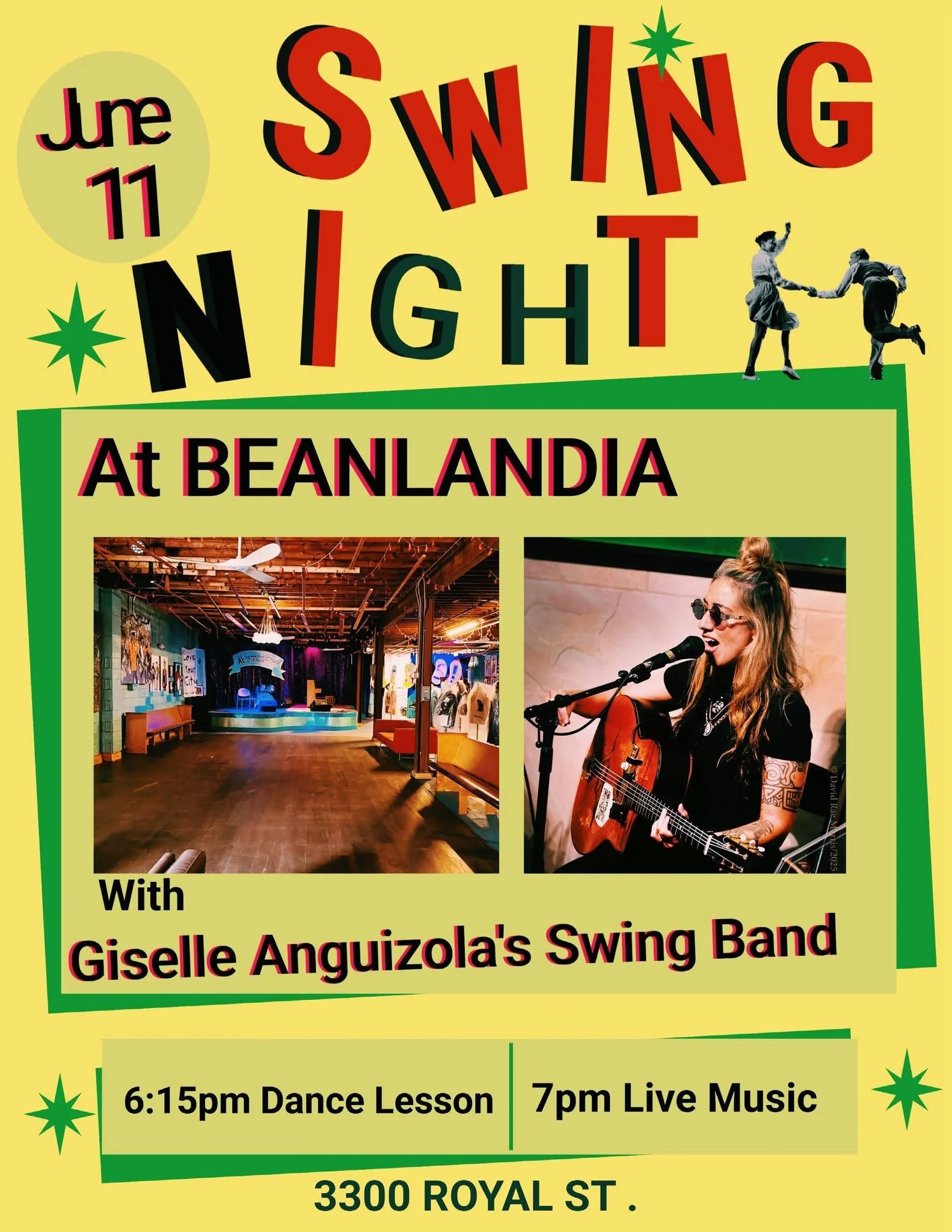 Giselle Anguizola @Swing Night “Beanlandia”  