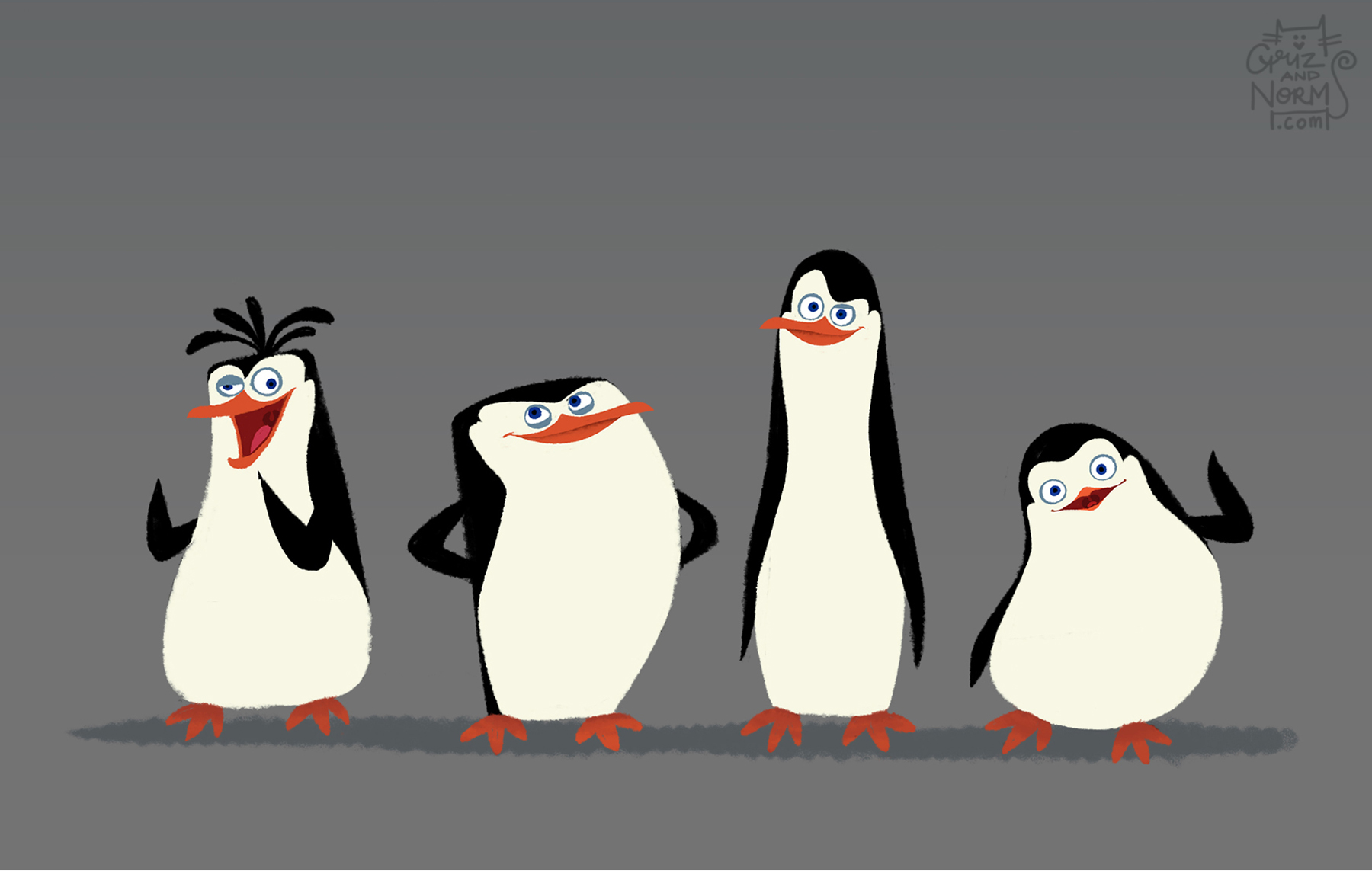 Penguins of Madagascar -- DWA — GRIZandNORM