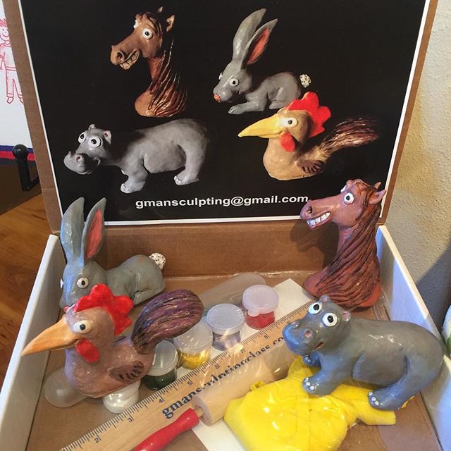 Check out my NEW sculpting class for kids. The kit would be an amazing Christmas gift for your kids/grandkids! https://youtu.be/bTCmyODWCdc Get the kit here: gmansculptingclass.com