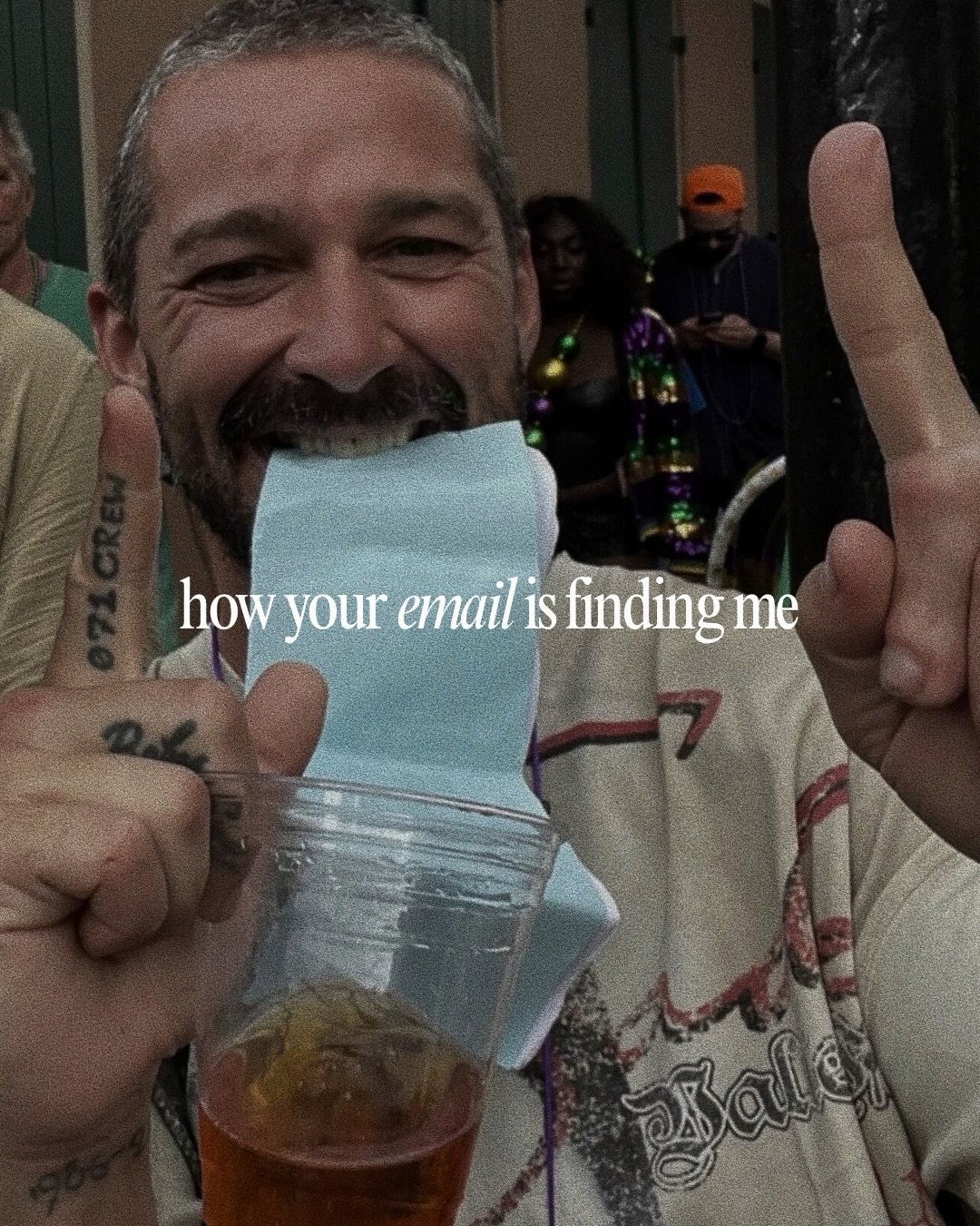 Ash Wednesday is hitting harder than that punch from Shia 🤡 

Mardi Gras, New Orleans #mardigras #neworleans #shialabeouf