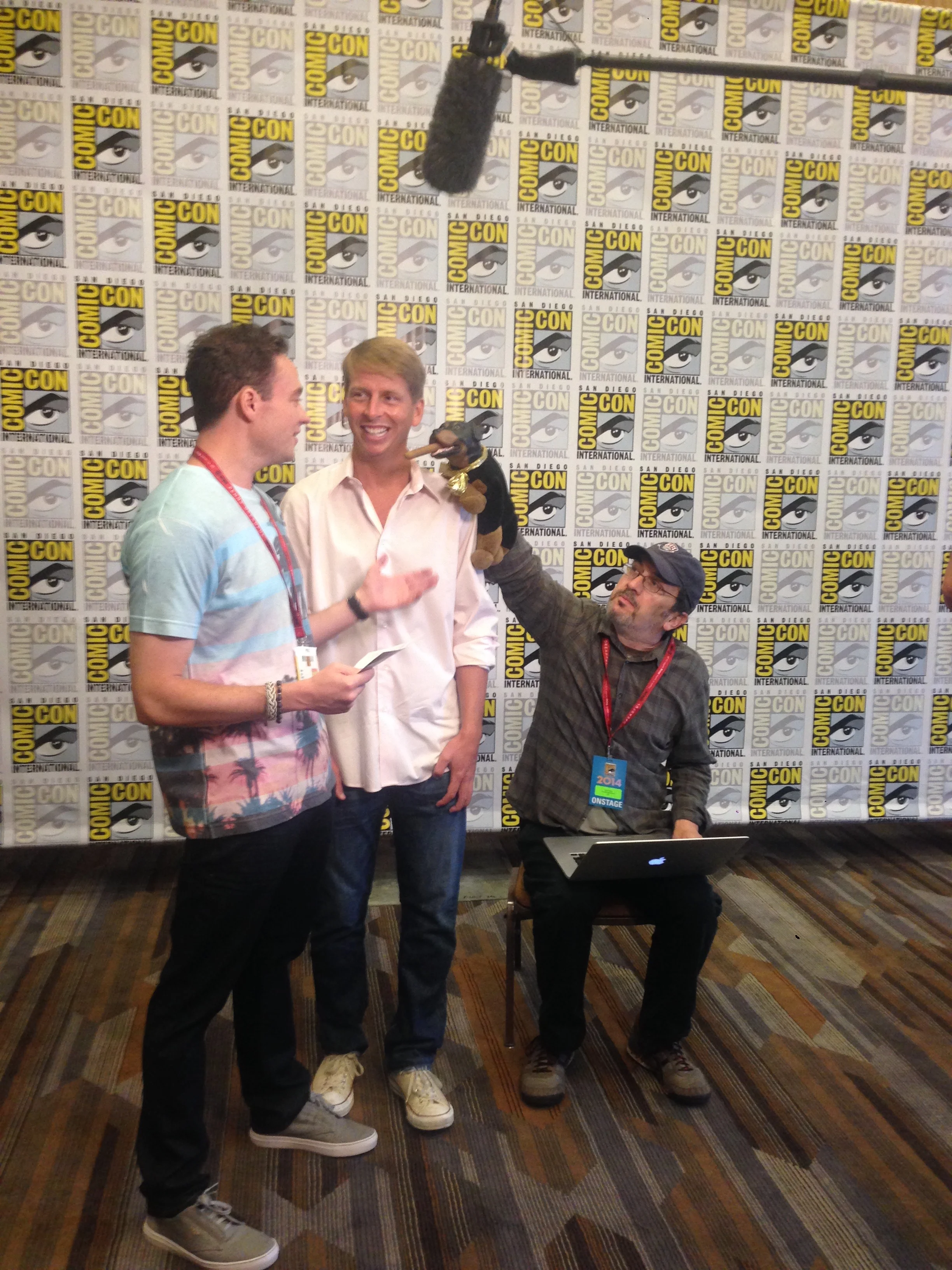 Grooming for Jack McBrayer and Mark Ellis- representing Epic Makeup