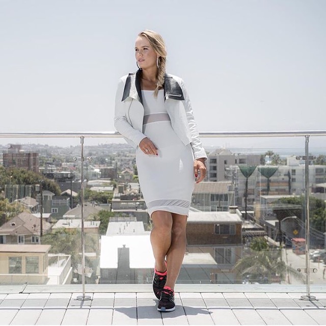 Tennis Player Caroline Wozniaki for Adidas and Finish Line. Photographer: Justin Gollmer Photo Producer: Karen Beck Stylist: Allison Schmid