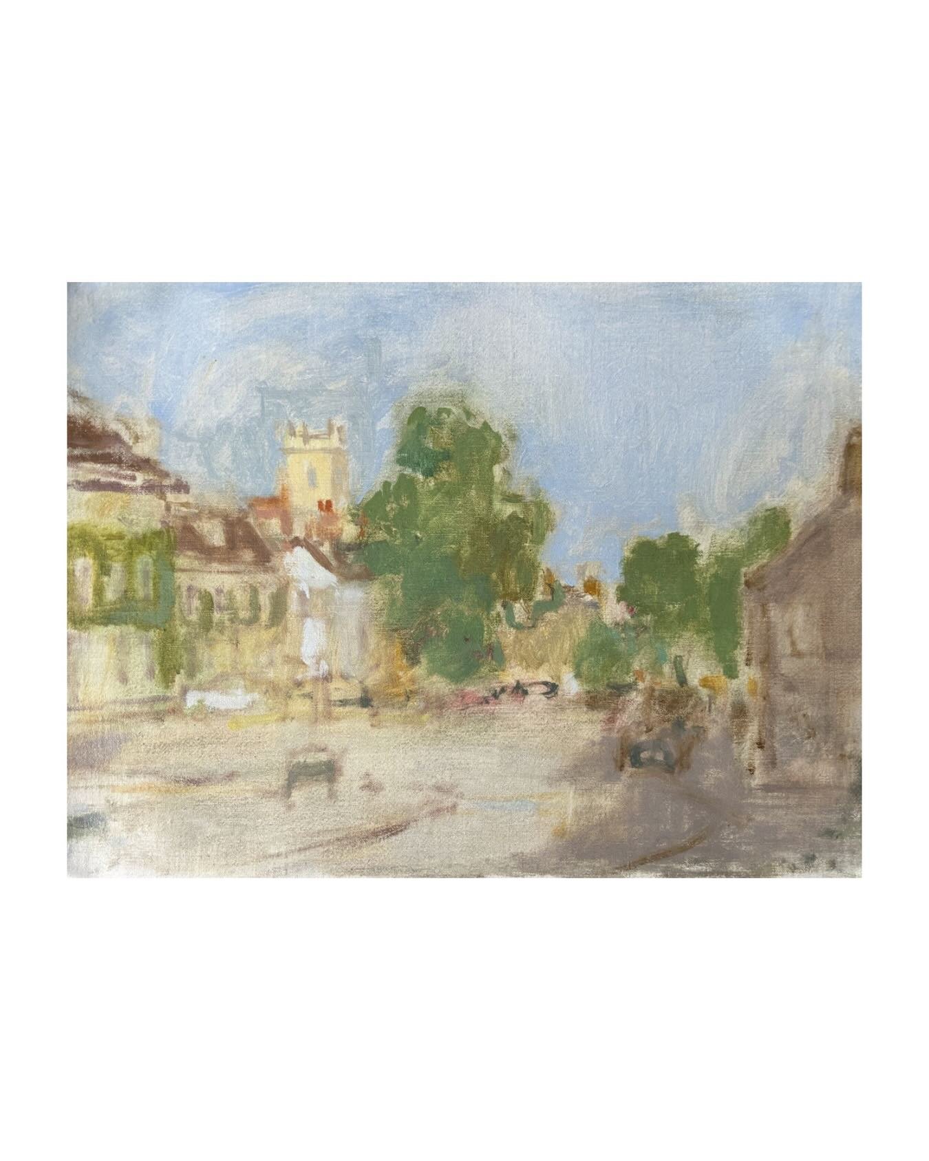 &lsquo;Summer morning, Woodstock, Oxfordshire&rsquo;
Oil on linen
10x14&rdquo;
&pound;140