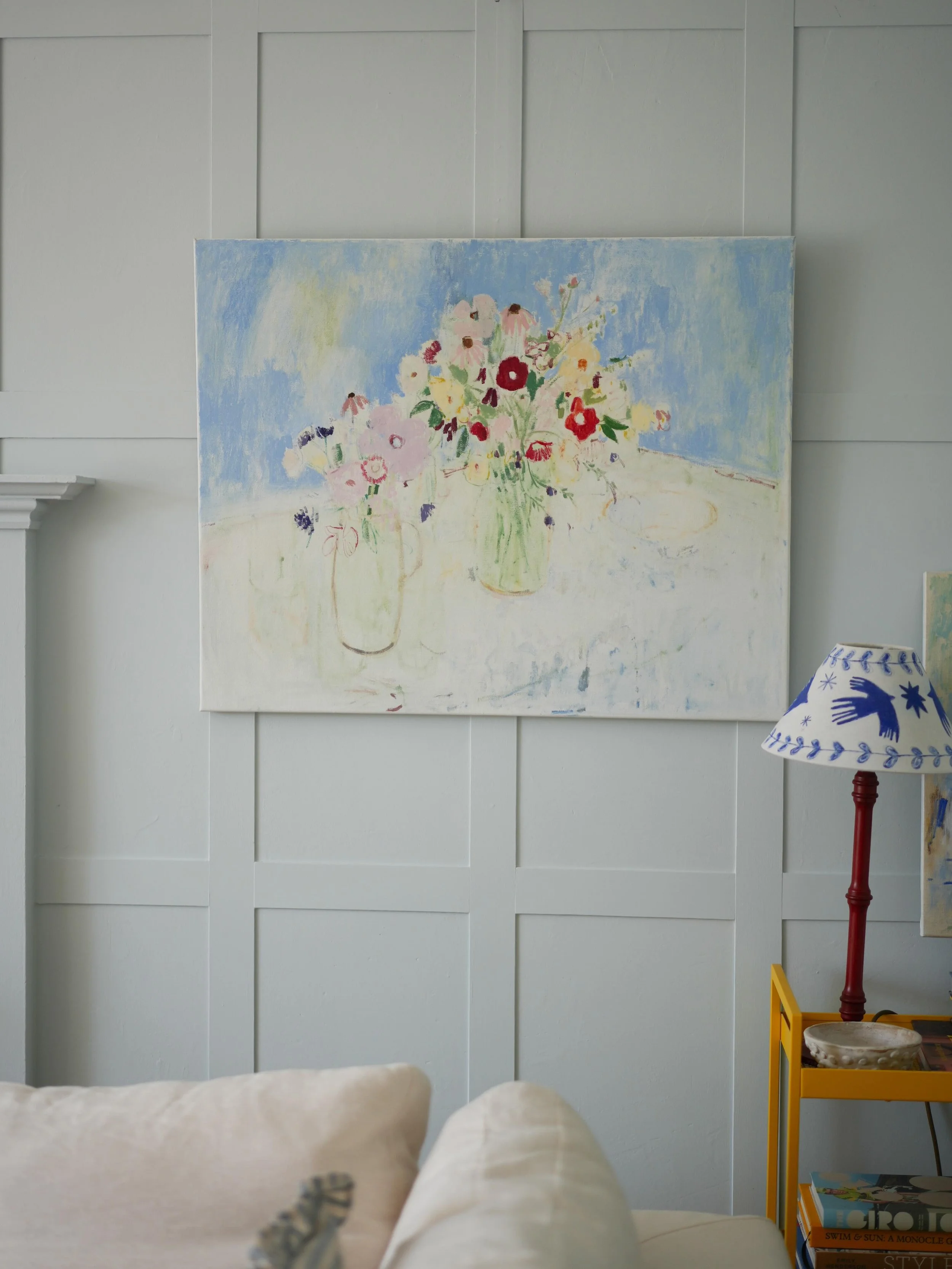 &lsquo;Meadow Flowers&rsquo;
71x91cm
Oil on linen