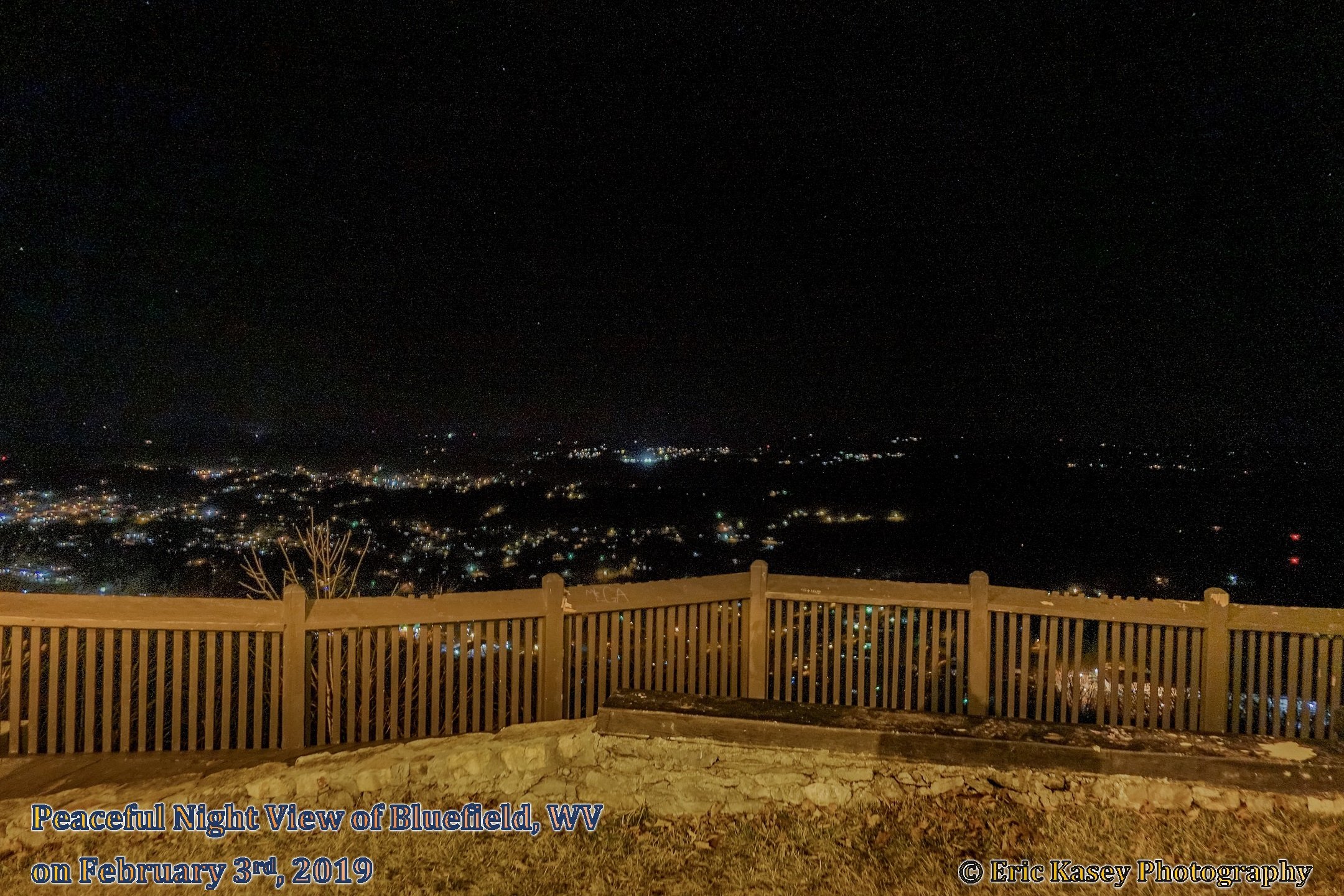 8 - Peaceful Night View of Bluefield, WV on February 3rd, 2019.JPG