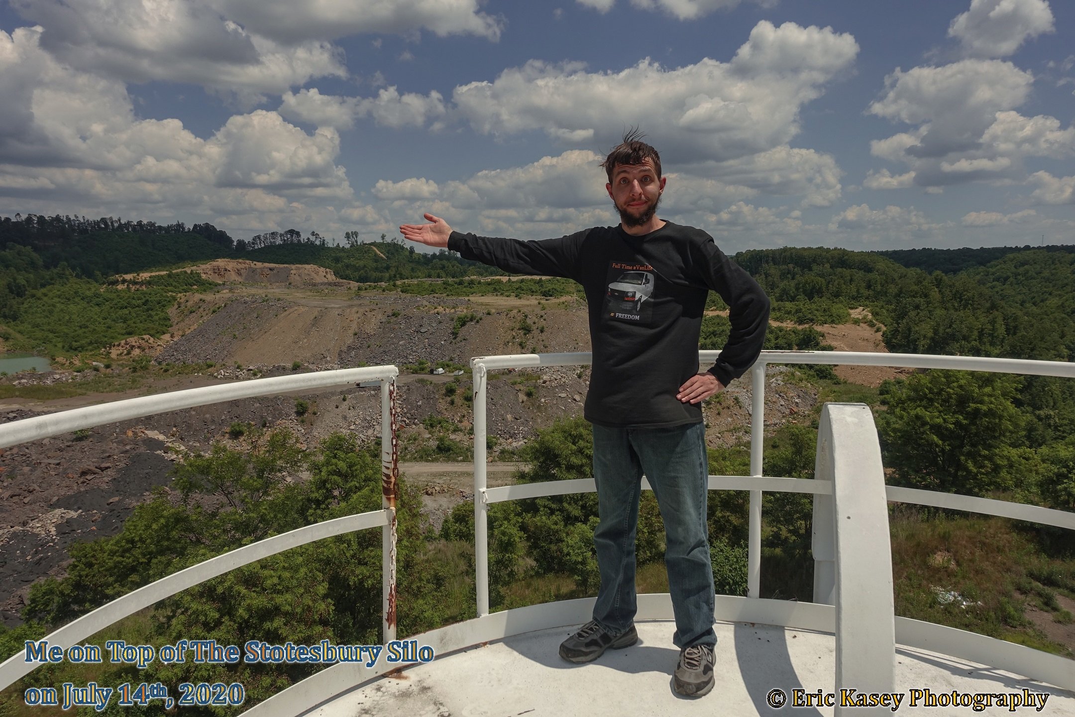 22 - Me on Top of The Stotesbury Silo on July 14th, 2020.JPG