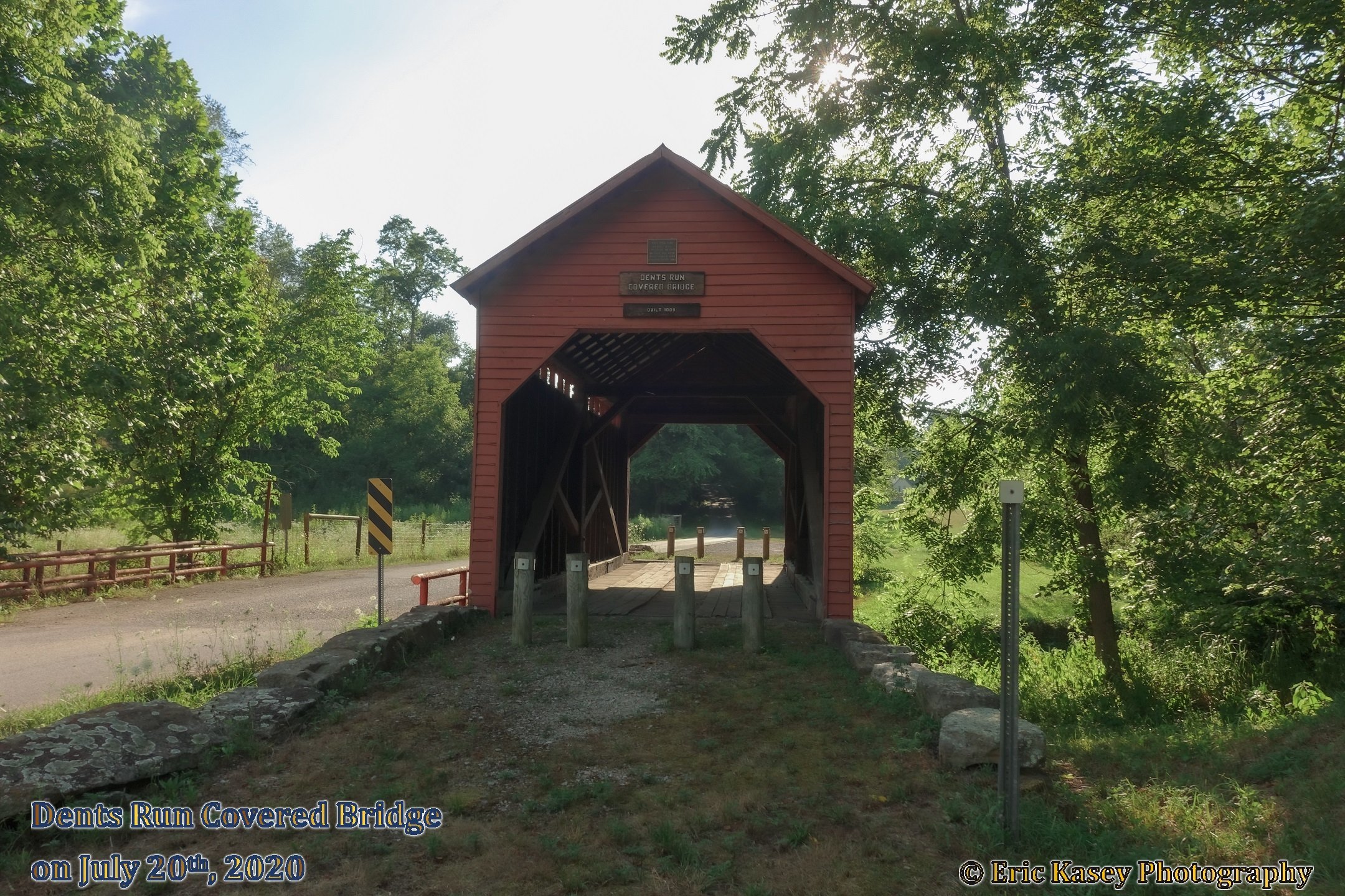 48 - Dents Run Covered Bridge on July 20th, 2020.JPG