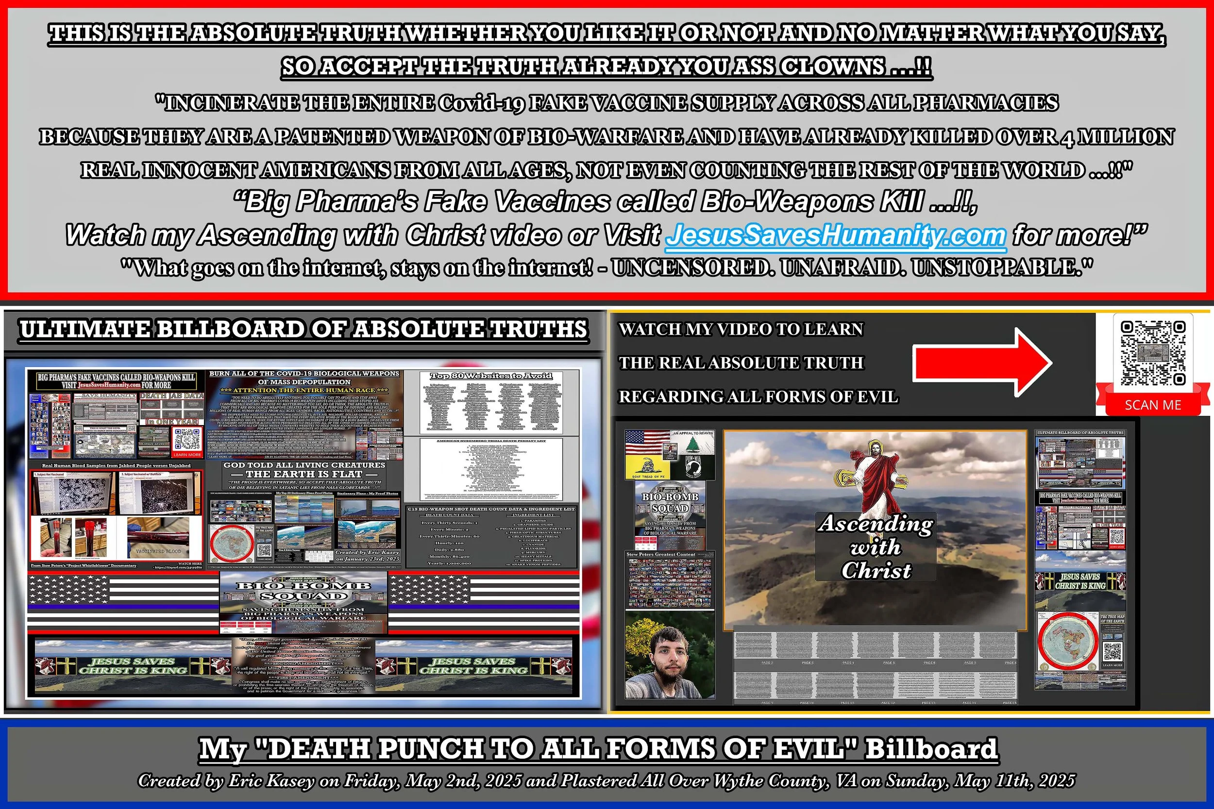 My DEATH PUNCH TO ALL FORMS OF EVIL Billboard.jpg