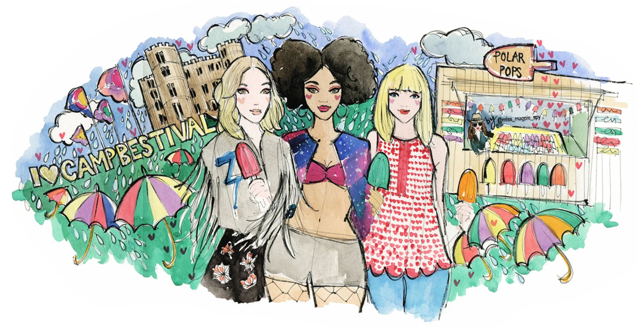 Created for Miss Magpie Fashion Spy blog