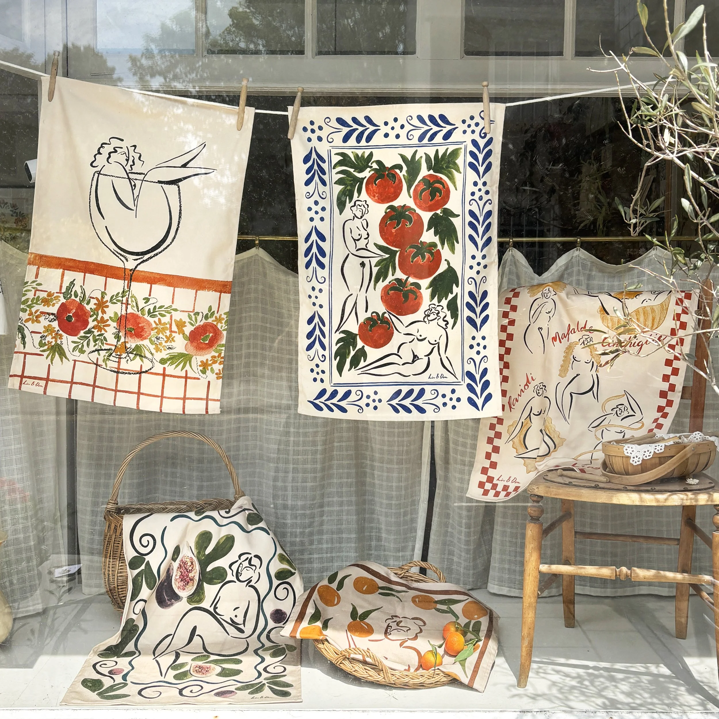 Organic Cotton Tea Towel