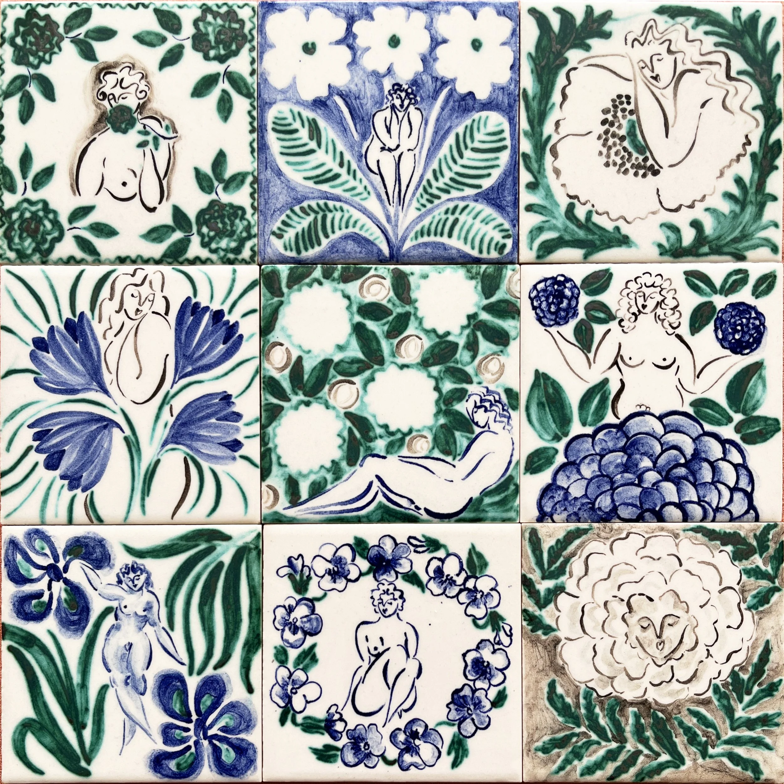 Botanical Name Tiles