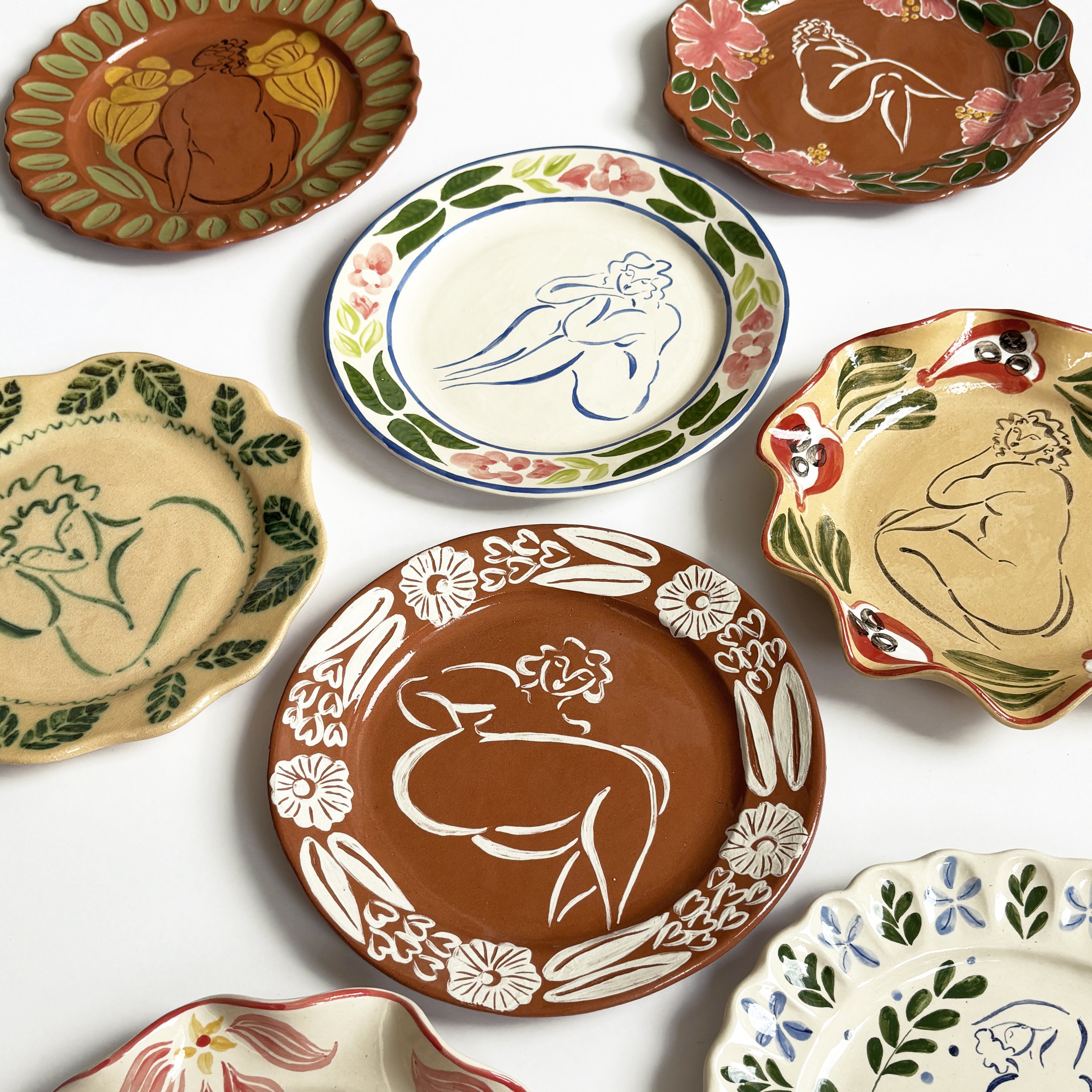Botanical Garden Plates