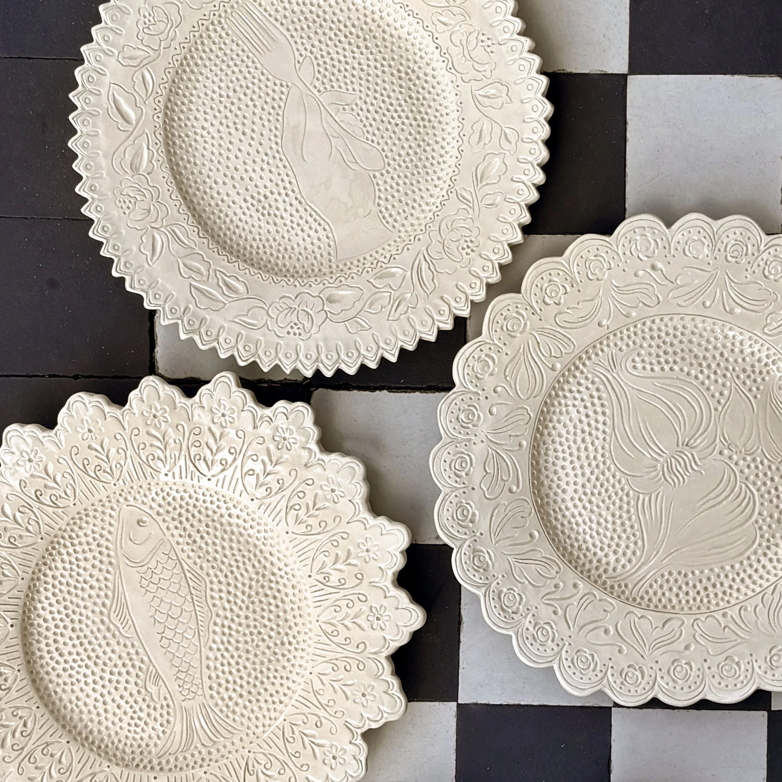 Delicate Appetite Plates
