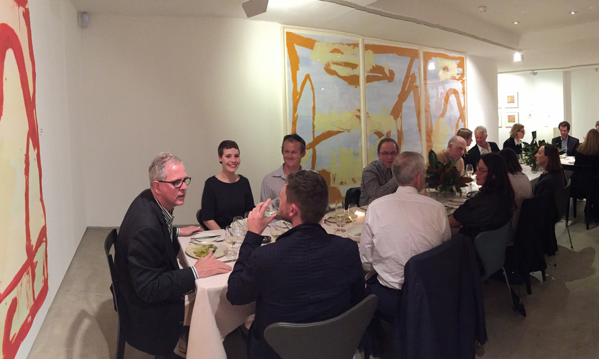 Peter Godwin - Artist Profile dinner