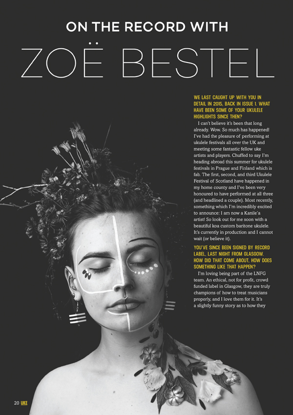  Zoë’s song writing skill shows a vision and depth that has caught the eye of a record label. 