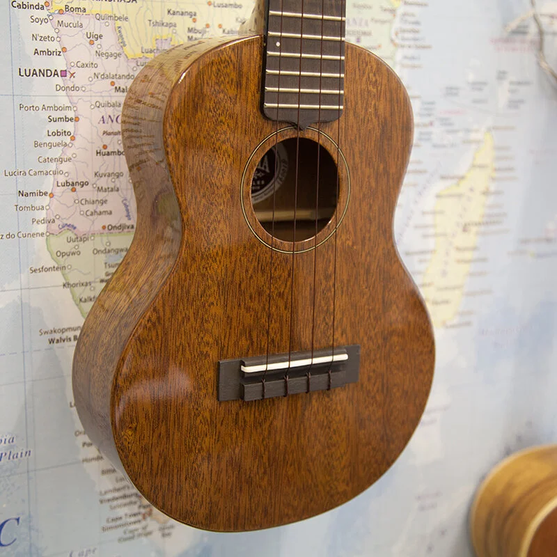 Kiwaya KPC-1M All Solid Mahogany Concert Ukulele — World of Ukes