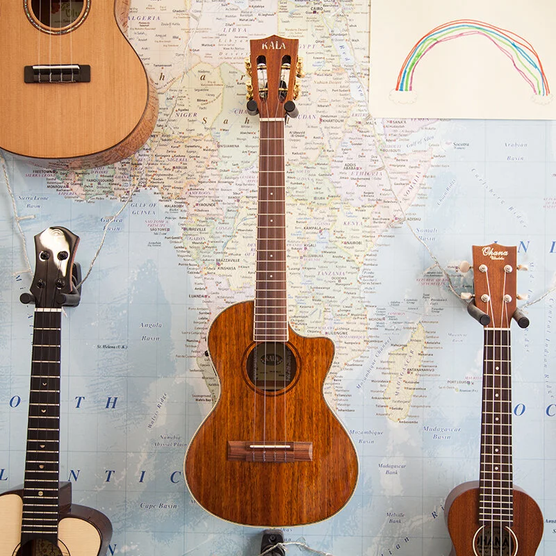 Kala KA-KTGE-C Cutaway Electro Tenor Ukulele