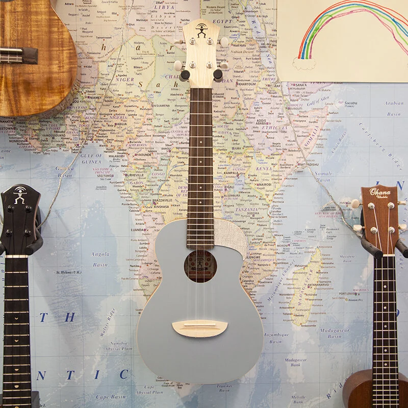 aNueNue UC10-BA Blue Arona Solid Top Concert Ukulele