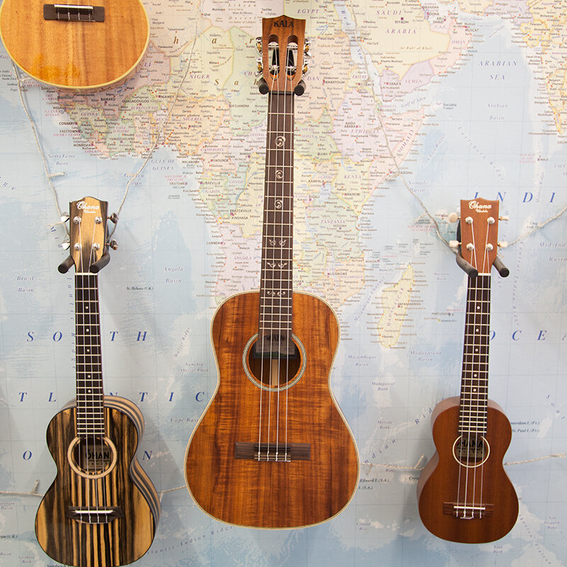 Kala KA-SA-B All Solid Acacia Baritone Ukulele