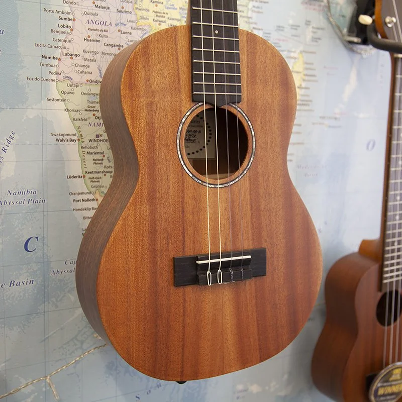 LoPrinzi Model A All Solid Mahogany Baritone Ukulele — World of Ukes