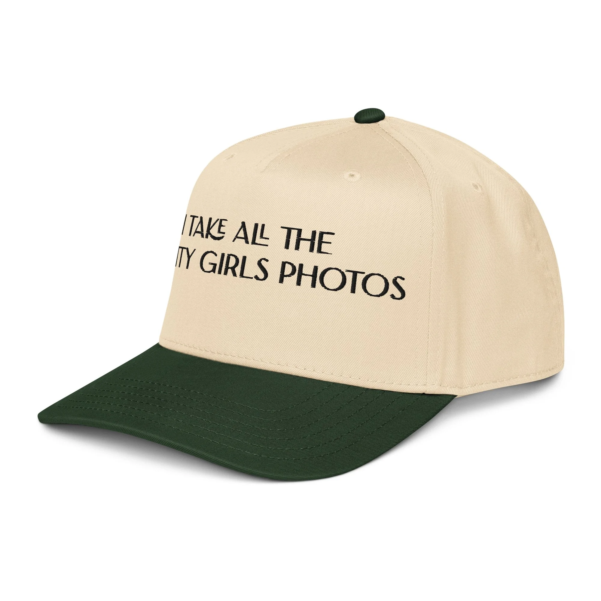 5-panel-mid-profile-baseball-cap-dark-green-natural-left-front-69308bb87ee38.jpg