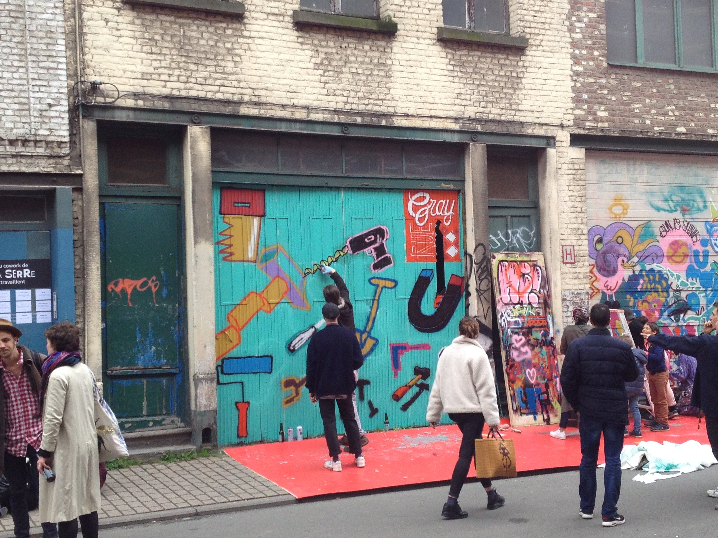 Street Party in Rue Gray, Ixelles - 29/4