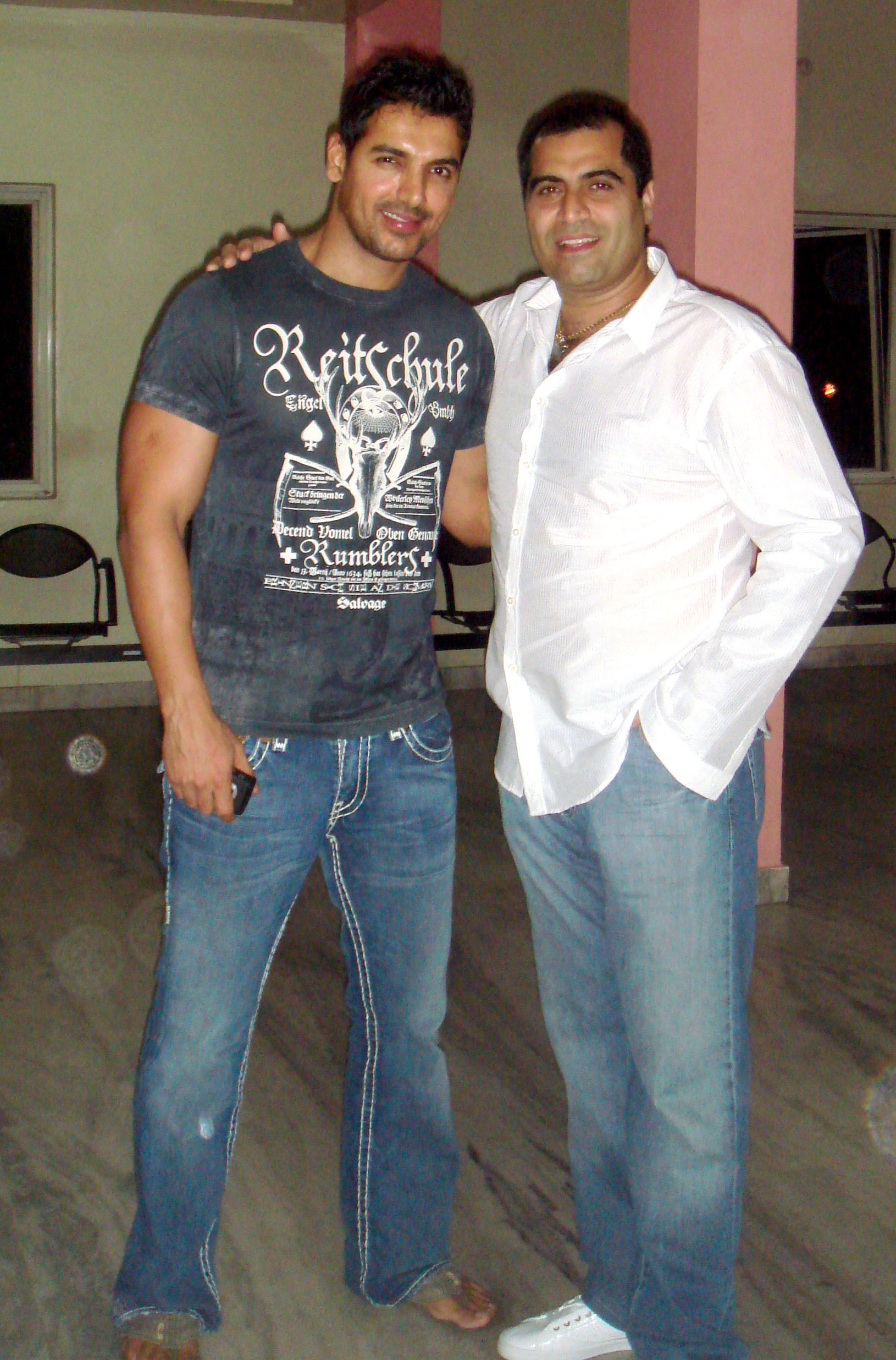 with John Abraham