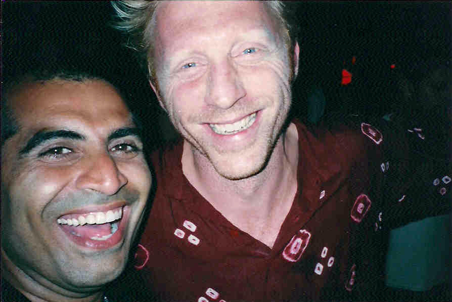 with Boris Becker