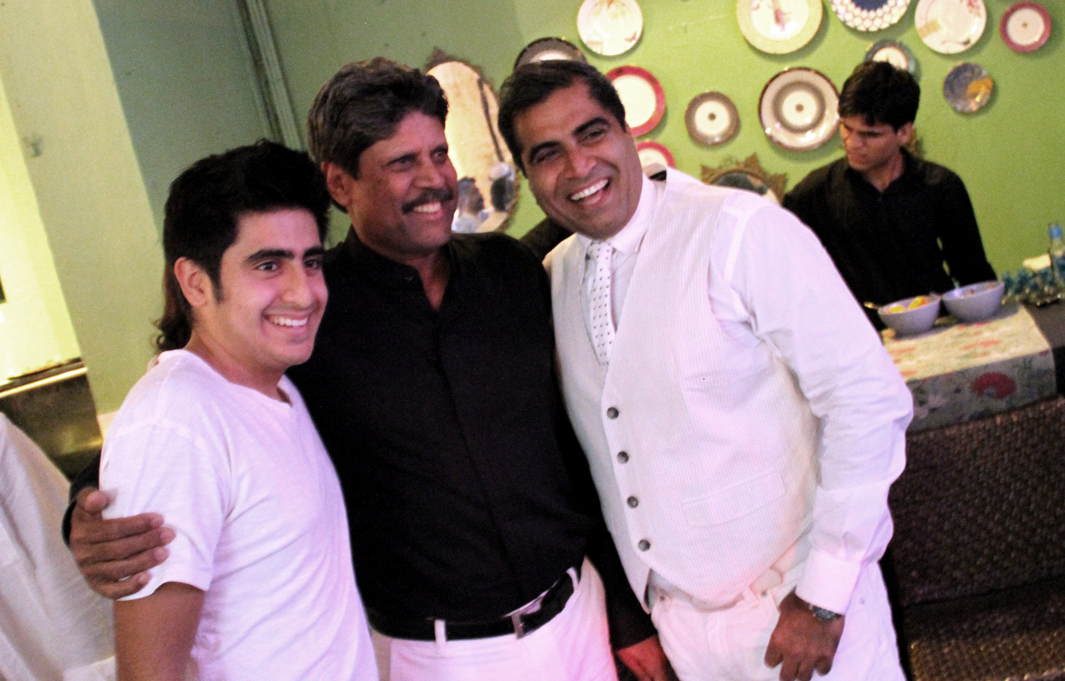 with SHAAN & Kapil Dev