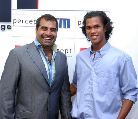 Indian tennis player Somdev Devvaraman represented by Shailendra Singh through Percept Talent Management