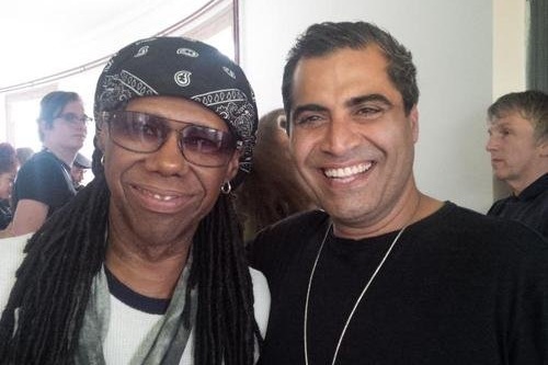 Nile Rodgers and Shailendra Singh